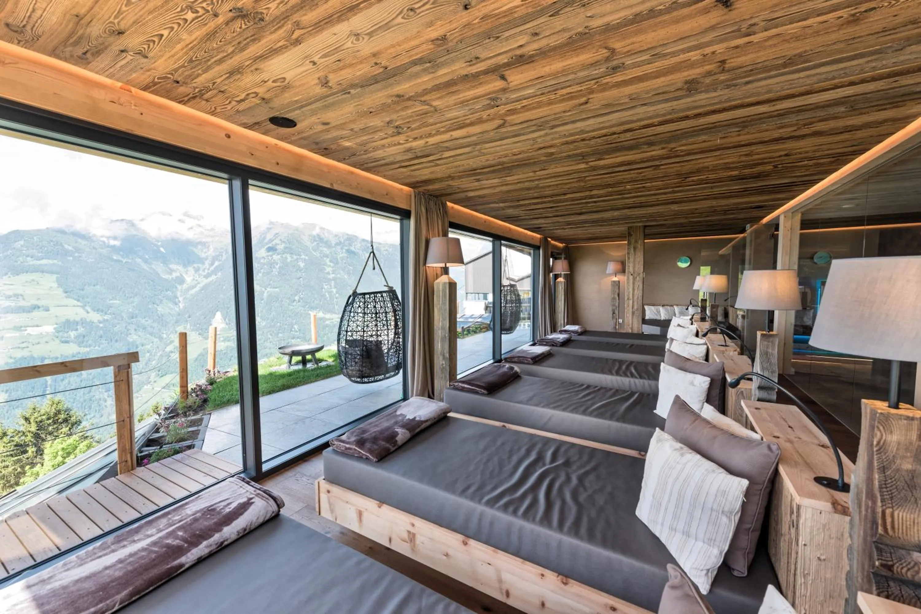 Bed in Mountain Lodge Prennanger