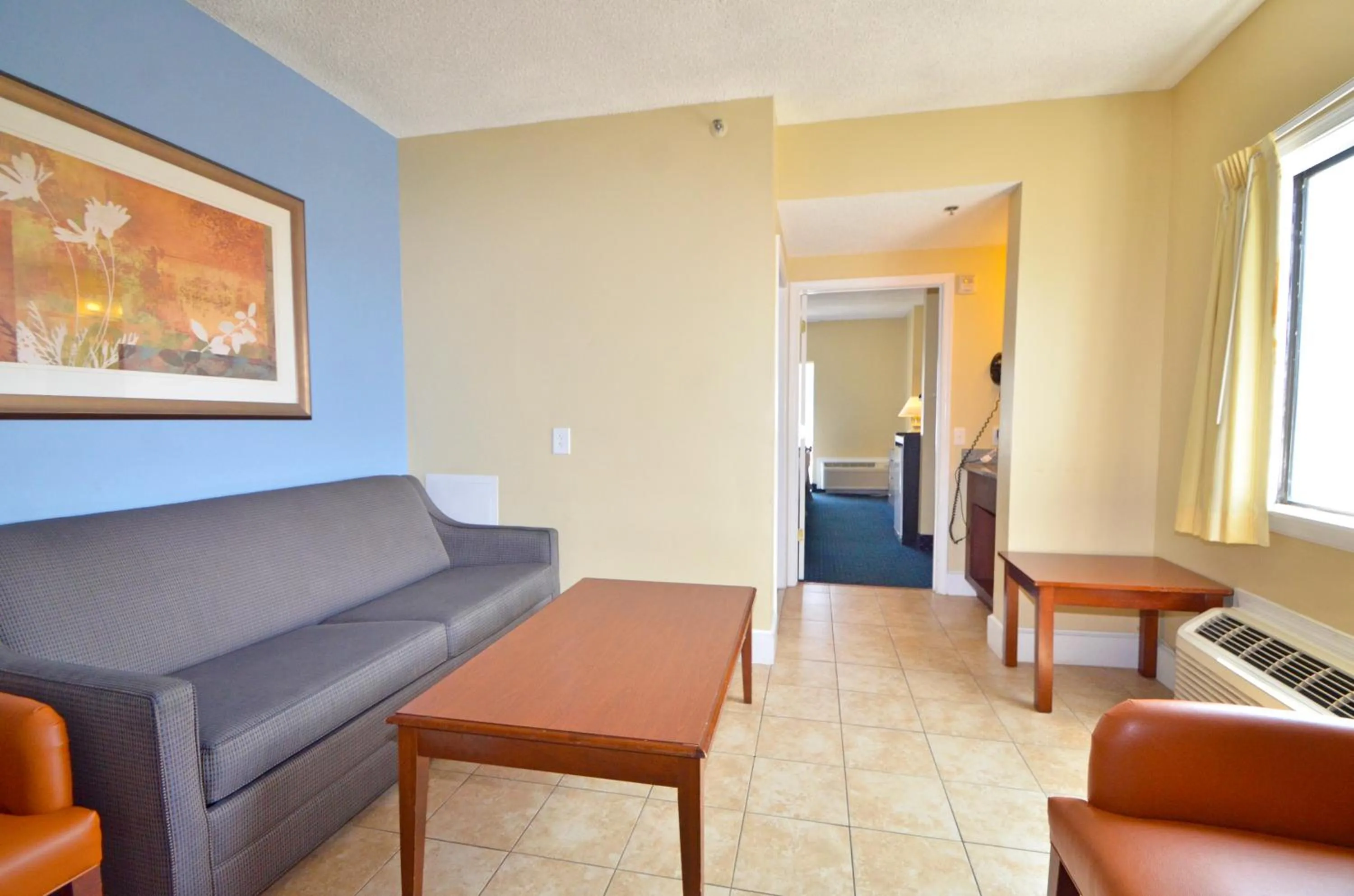 Living room in Coastal Palms Inn and Suites
