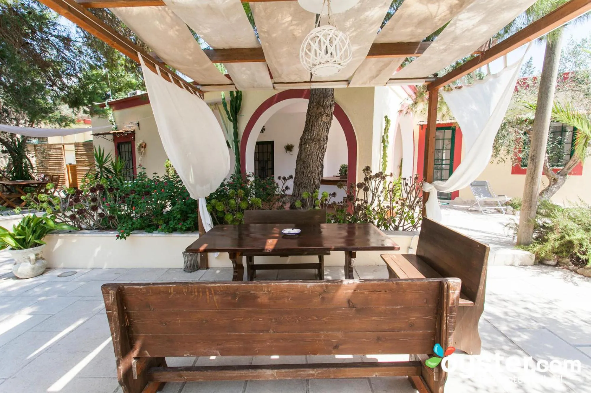 Patio in B&B Santa Venardia Gallipoli