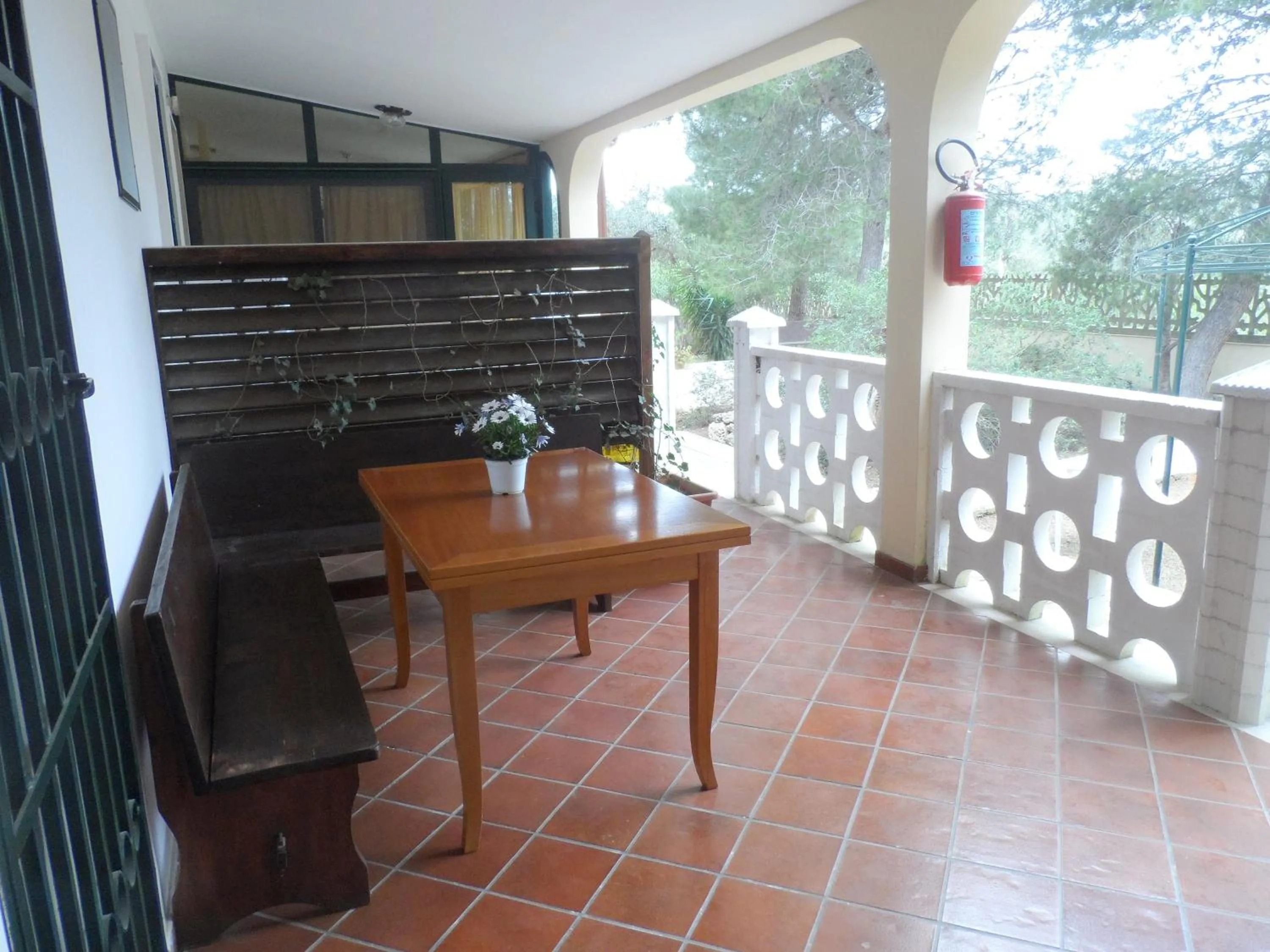 Patio in B&B Santa Venardia Gallipoli