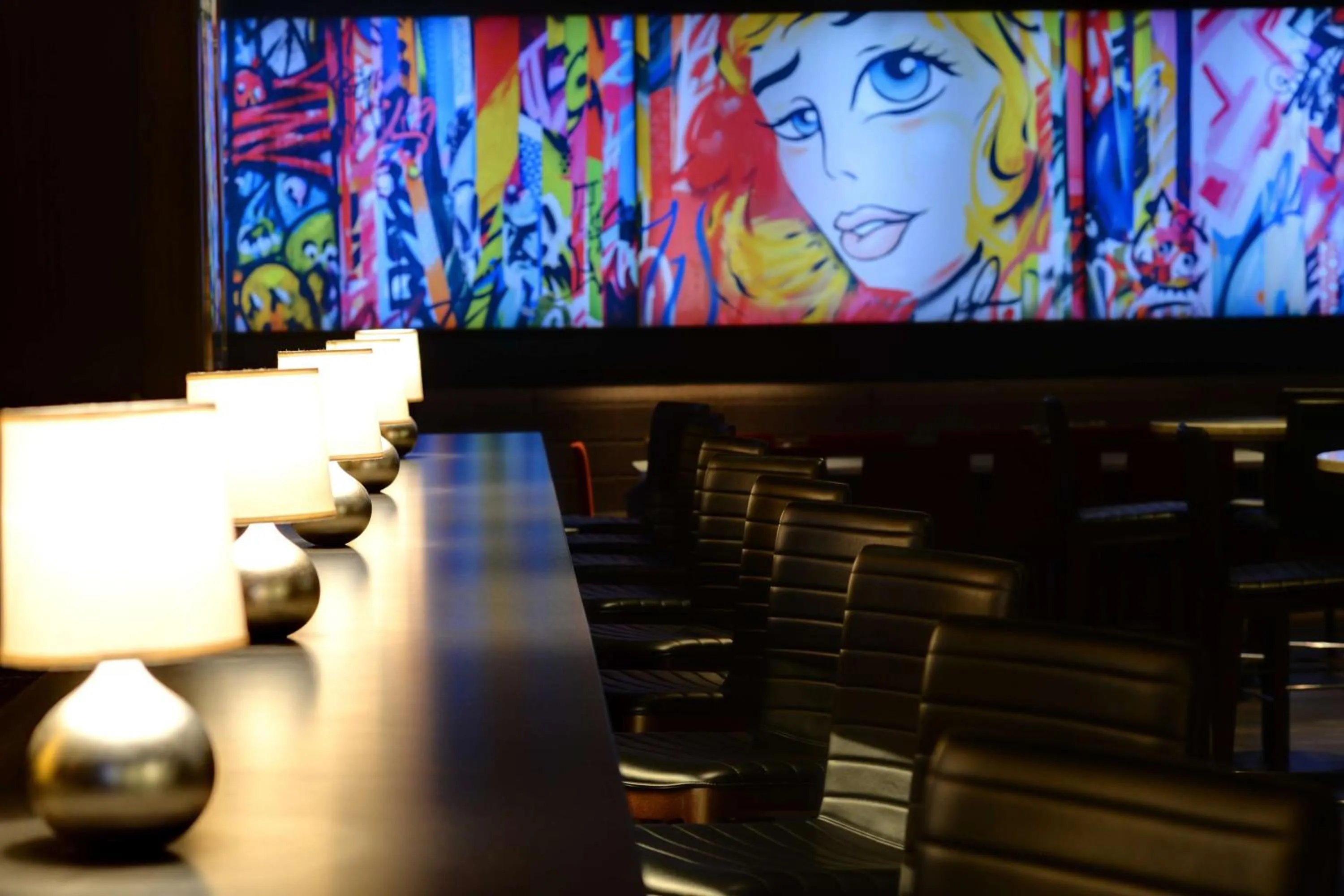 Lounge or bar in Hilton Columbus Downtown