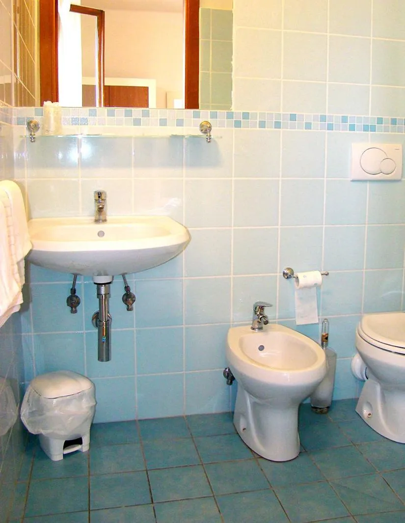 Bathroom in B&B Soggiorno Ponte Rosso