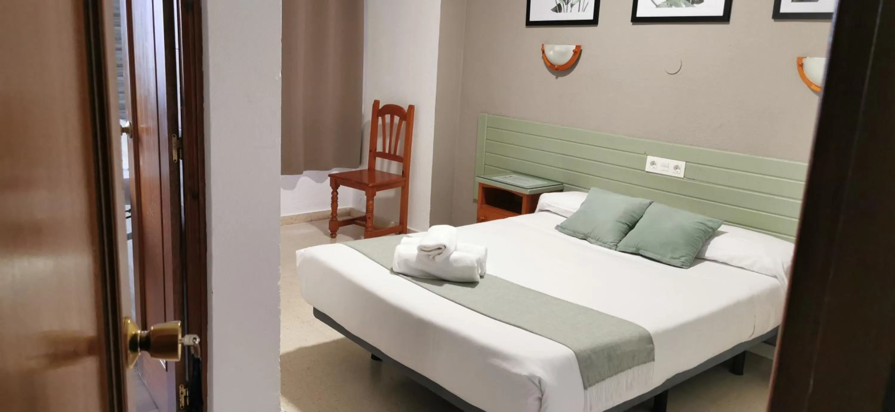 Bed in Hotel Costa Andaluza