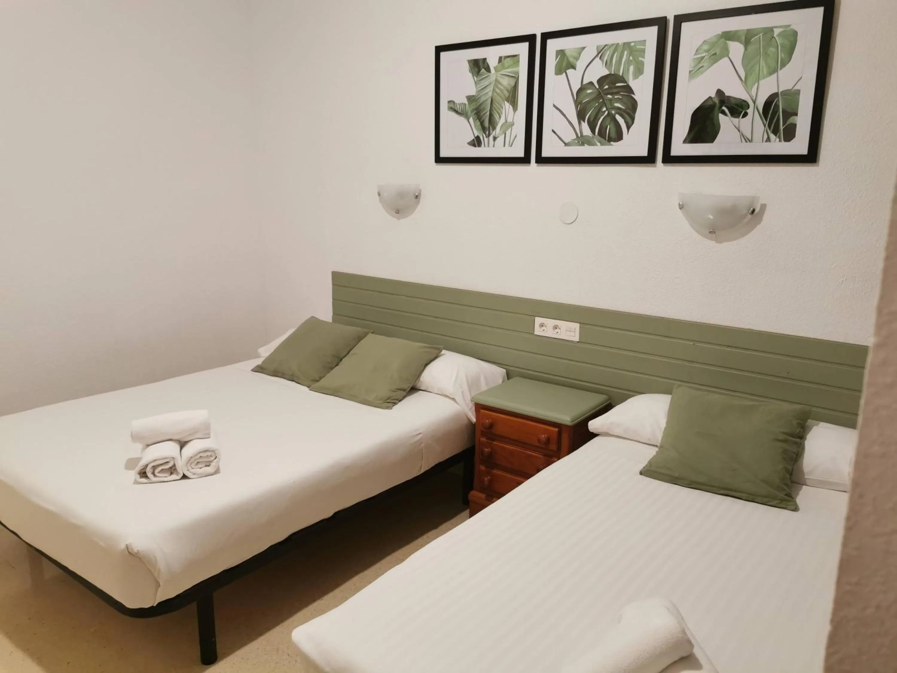 Bed in Hotel Costa Andaluza