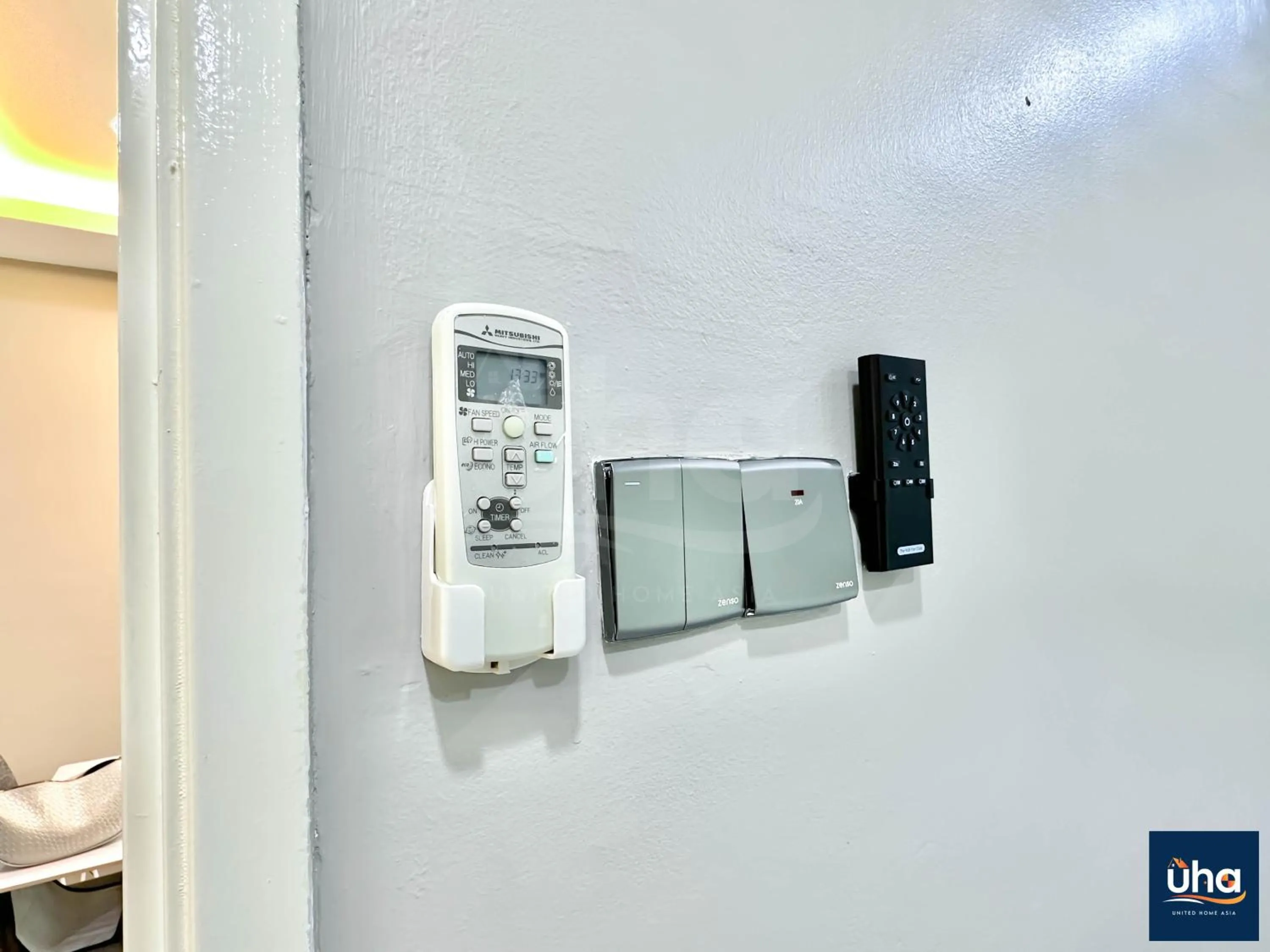 air conditioner in Akademik Suite by JK Home