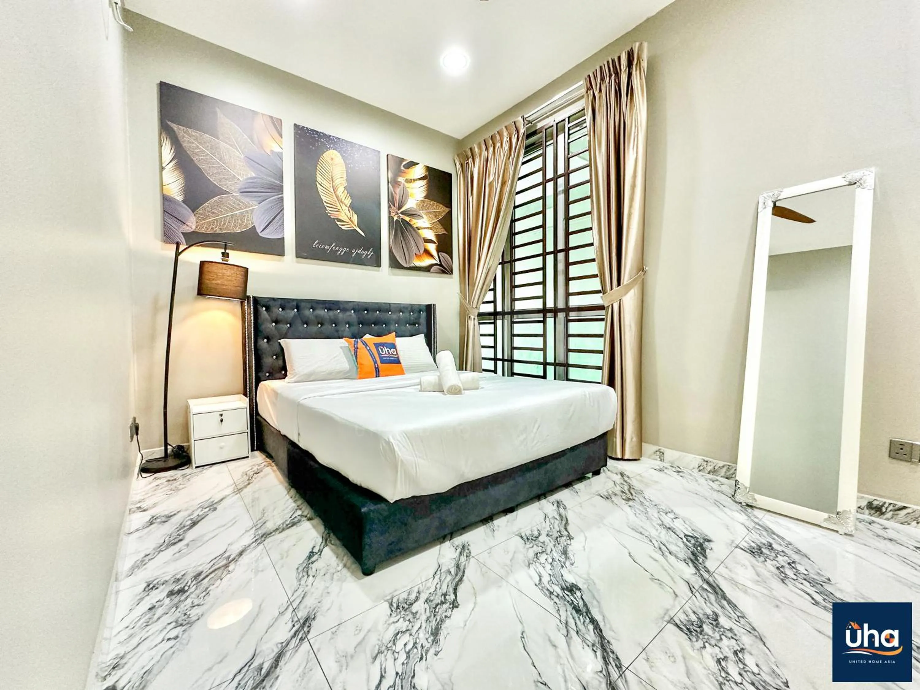 Bed in Akademik Suite by JK Home