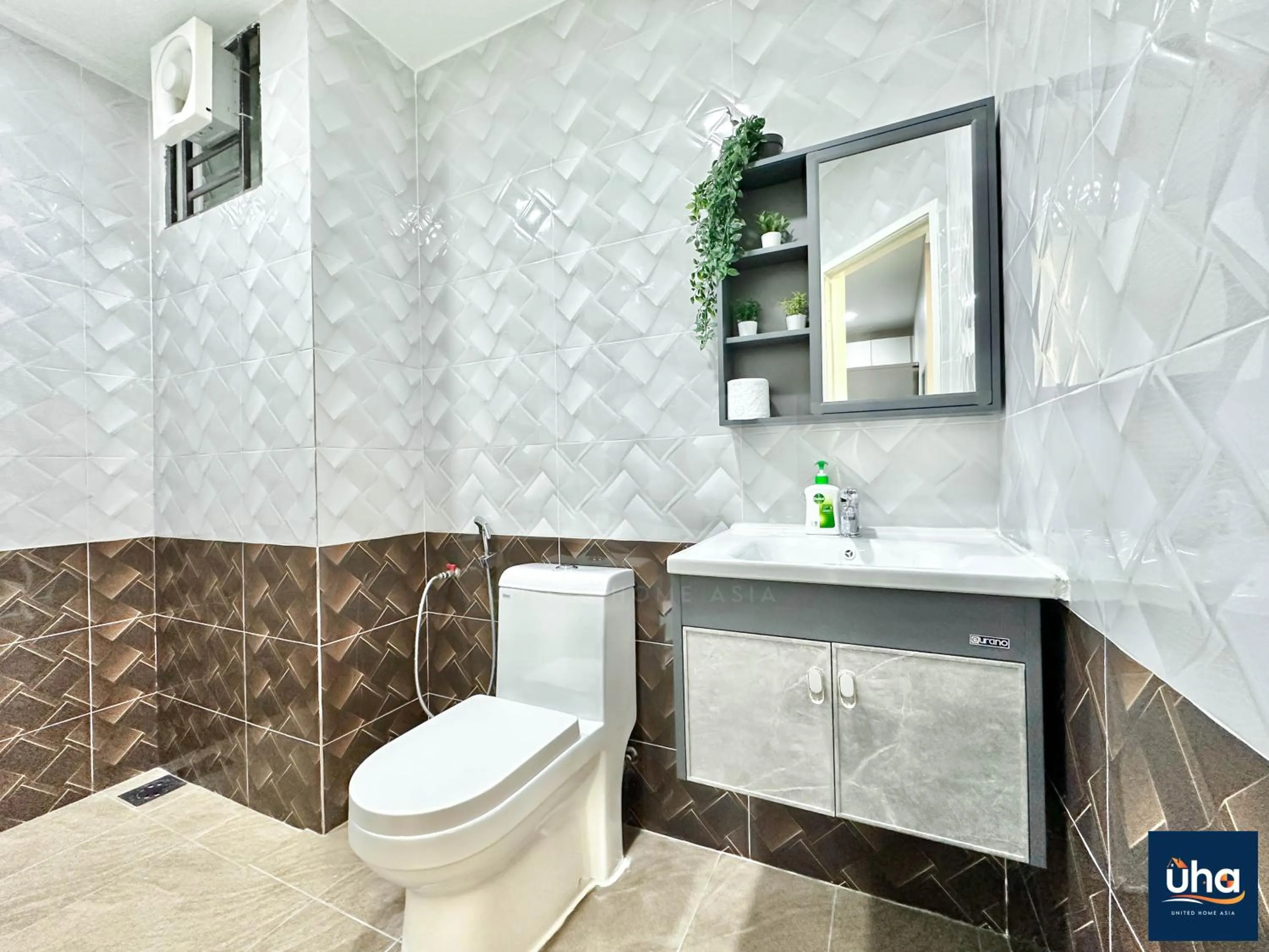 Shower in Akademik Suite by JK Home