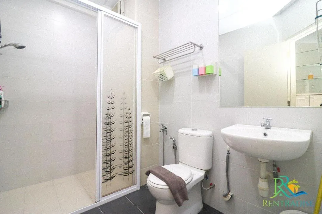 Bathroom in Akademik Suite by JK Home