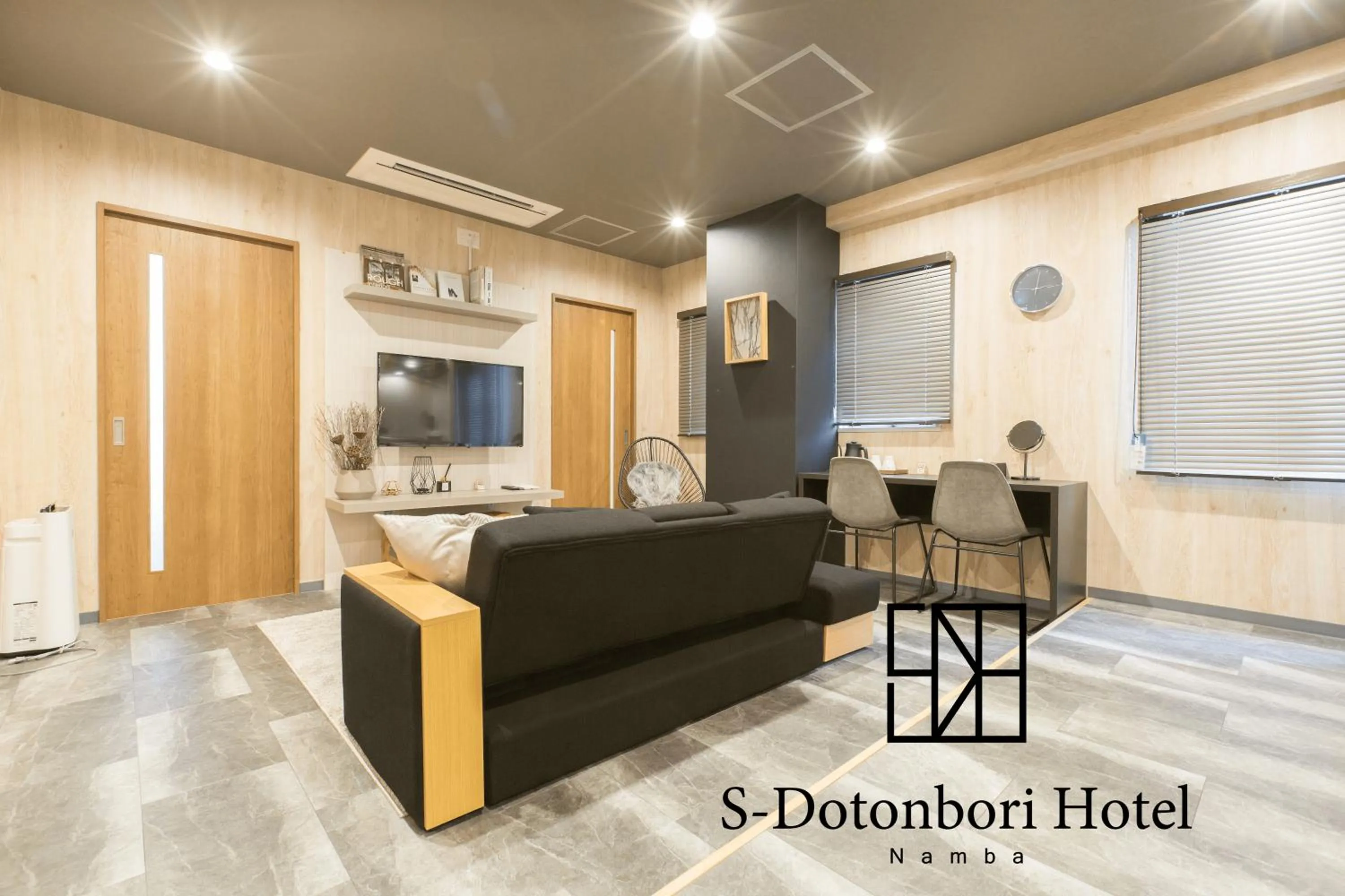 TV and multimedia, Bed in S-Dotonbori Hotel Namba - Self Check-In Only