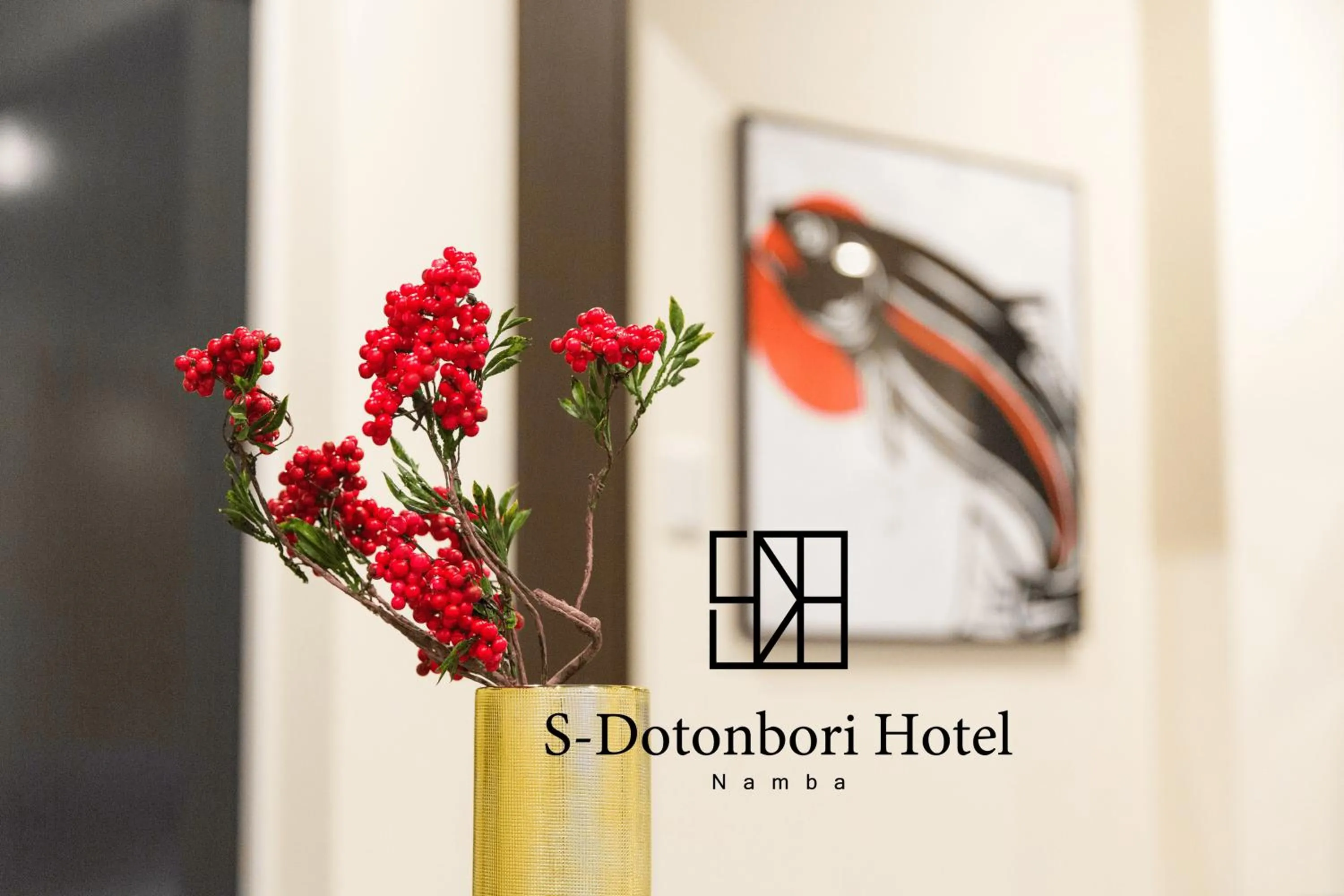 Decorative detail in S-Dotonbori Hotel Namba - Self Check-In Only