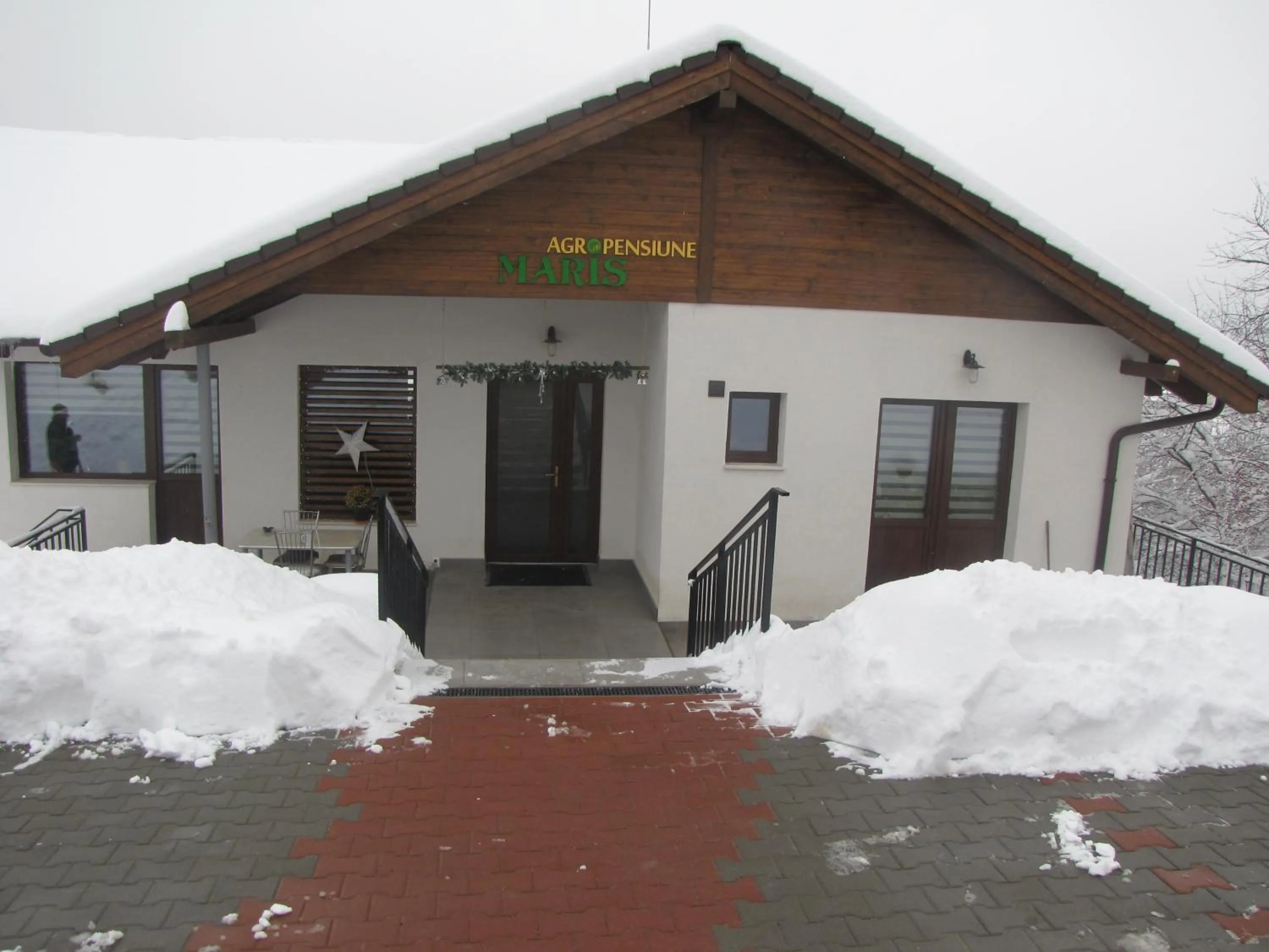 Patio in Agropensiunea Maris