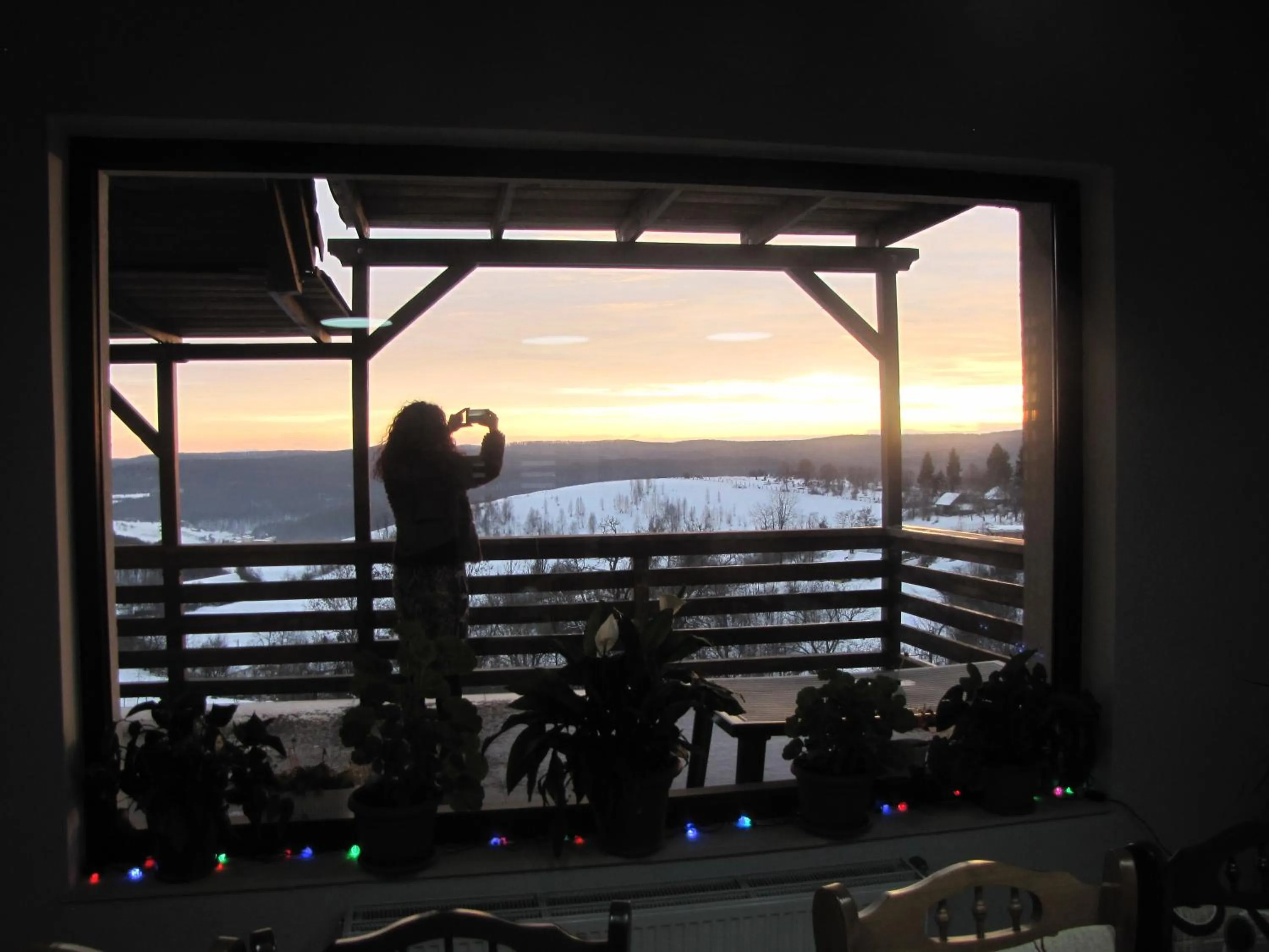 Winter in Agropensiunea Maris