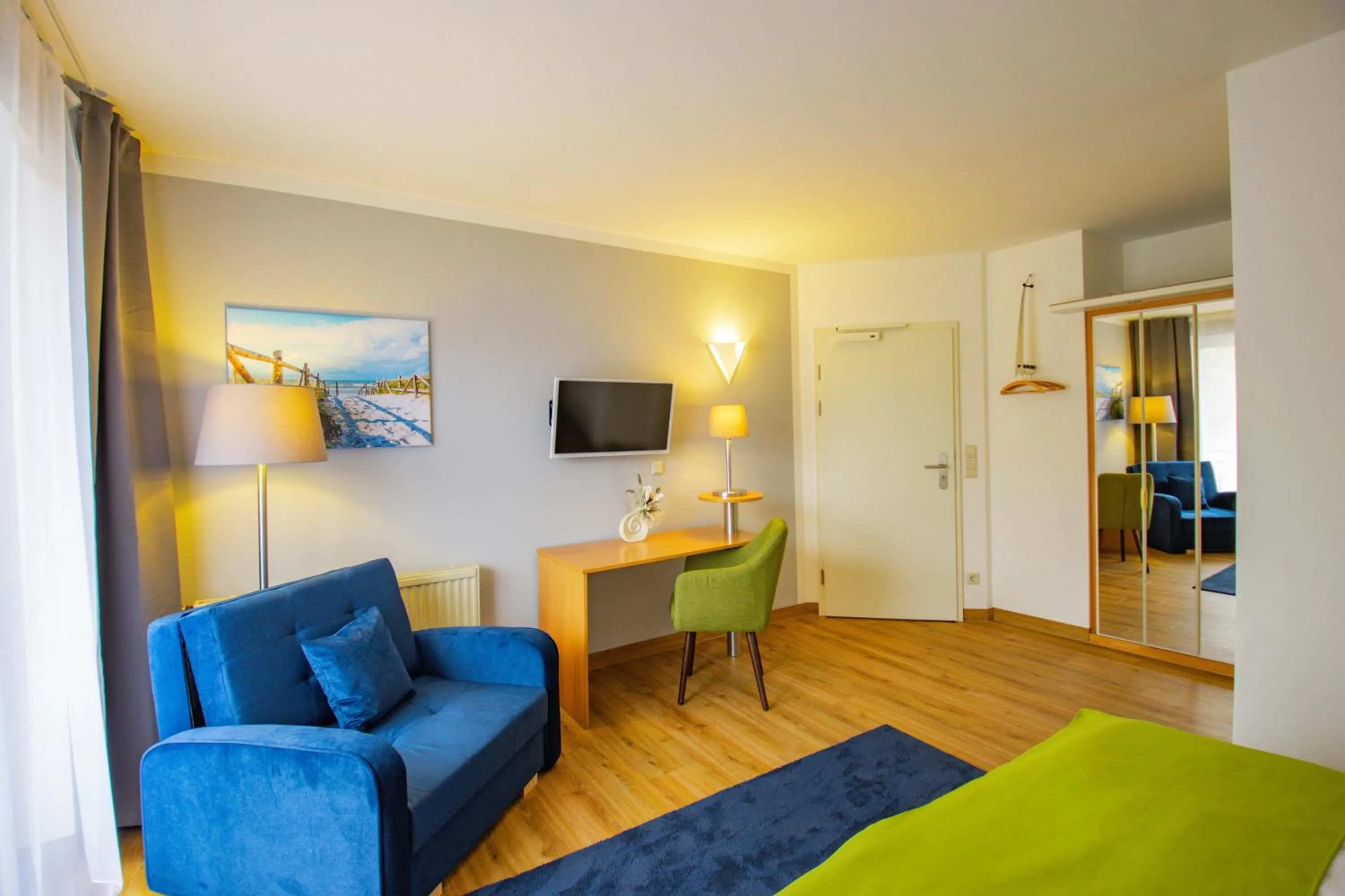 Seating area in Inselhotel kleiner Bodden