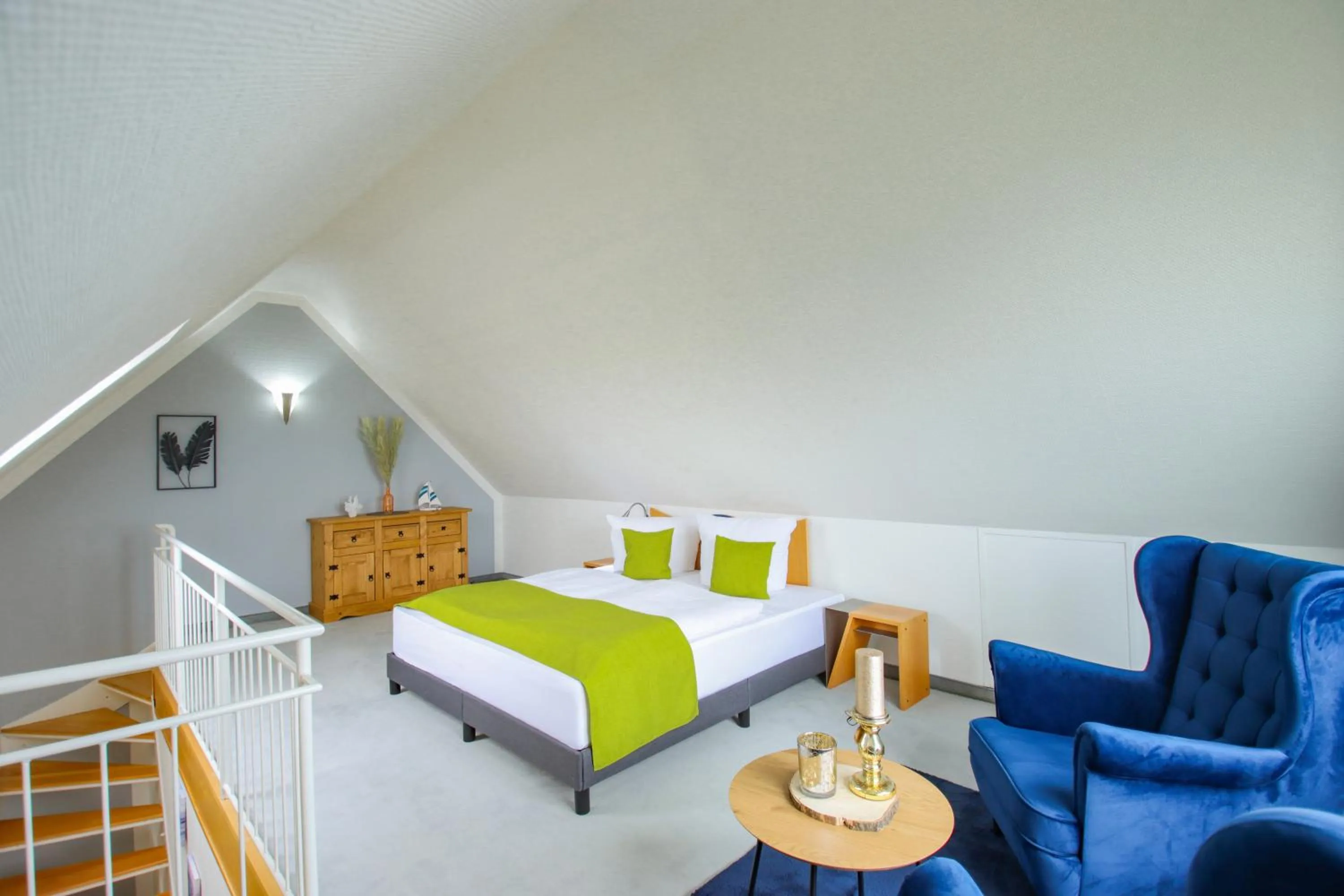 Photo of the whole room, Bed in Inselhotel kleiner Bodden