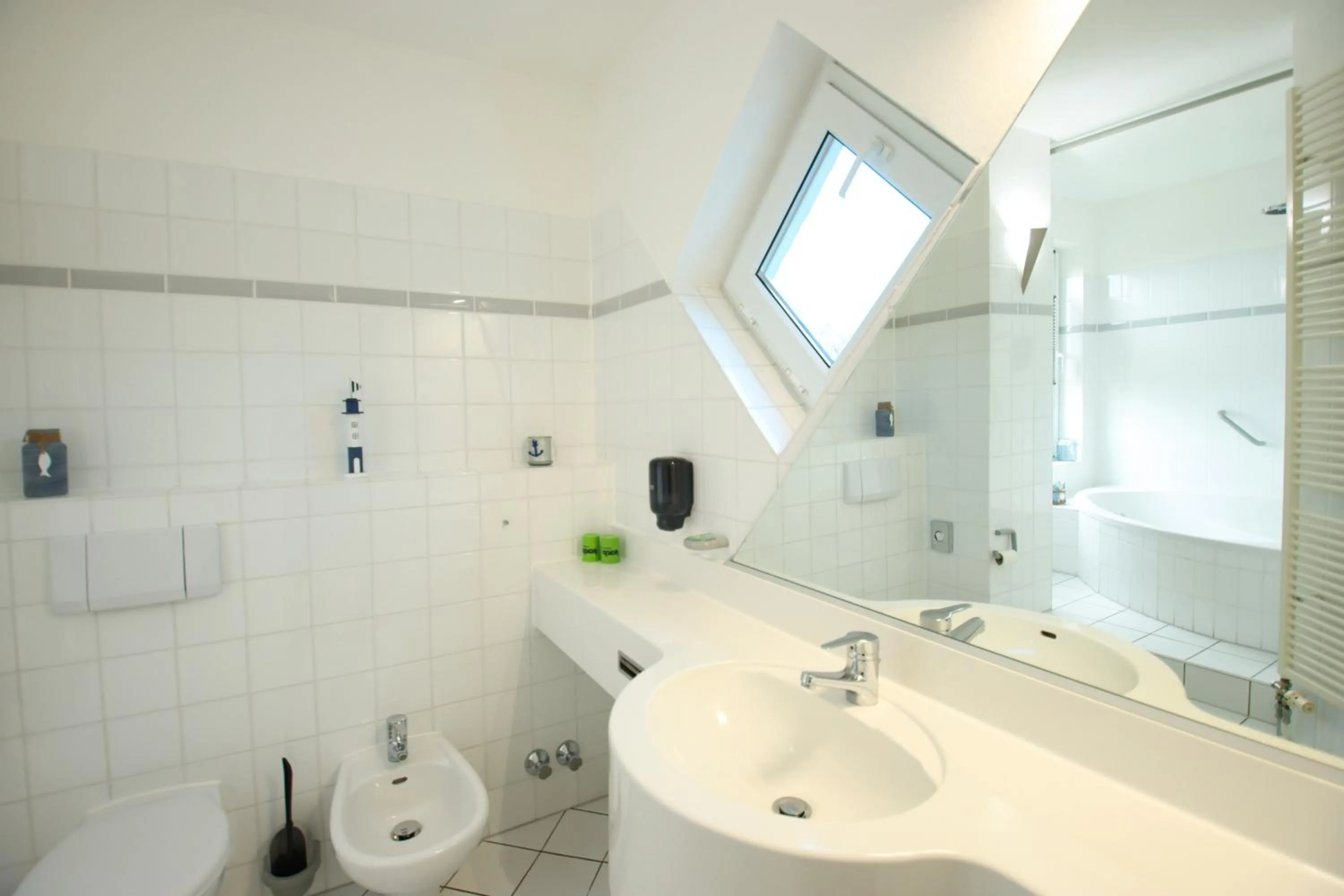 Bath in Inselhotel kleiner Bodden