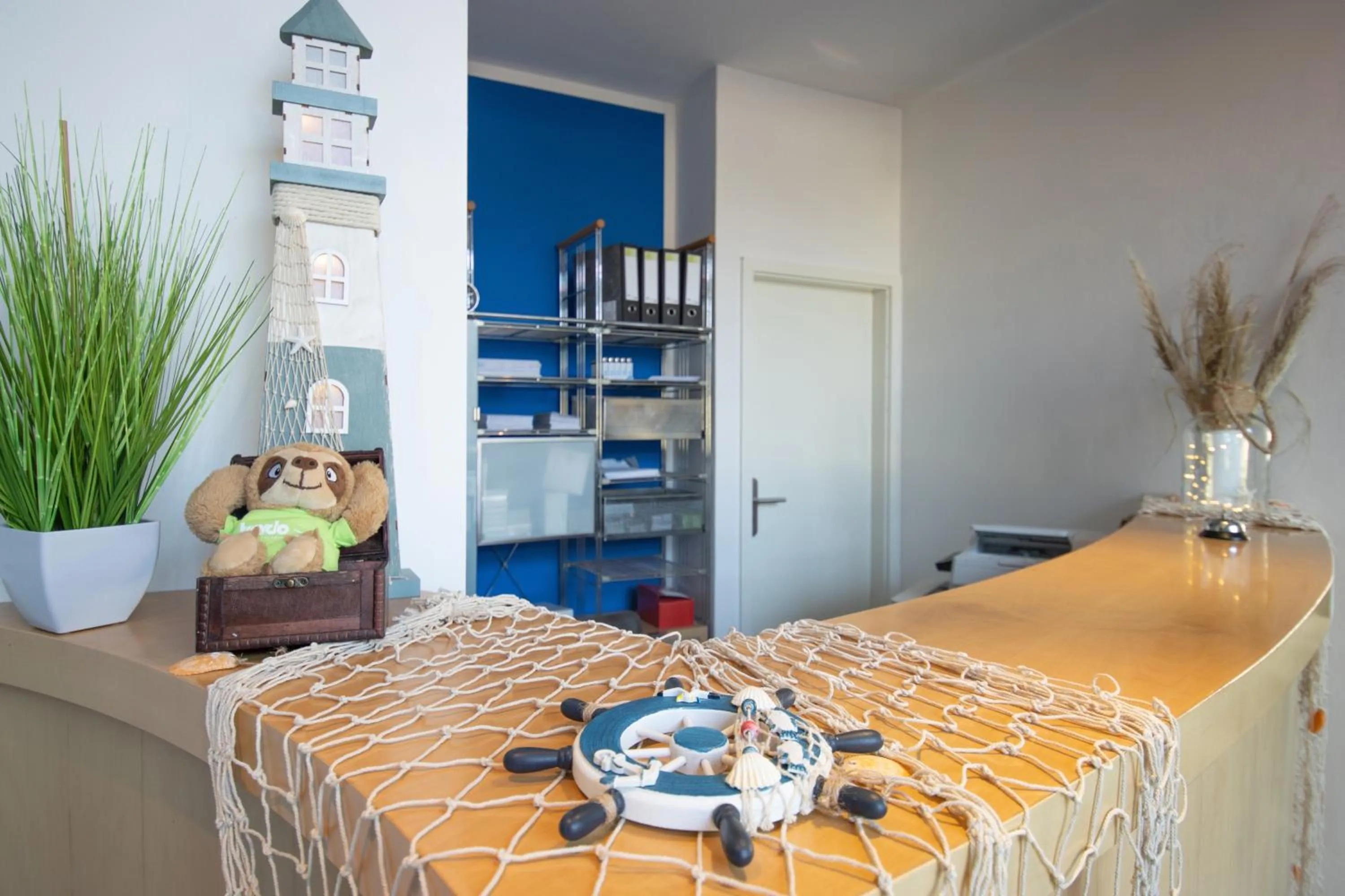 Lobby or reception in Inselhotel kleiner Bodden