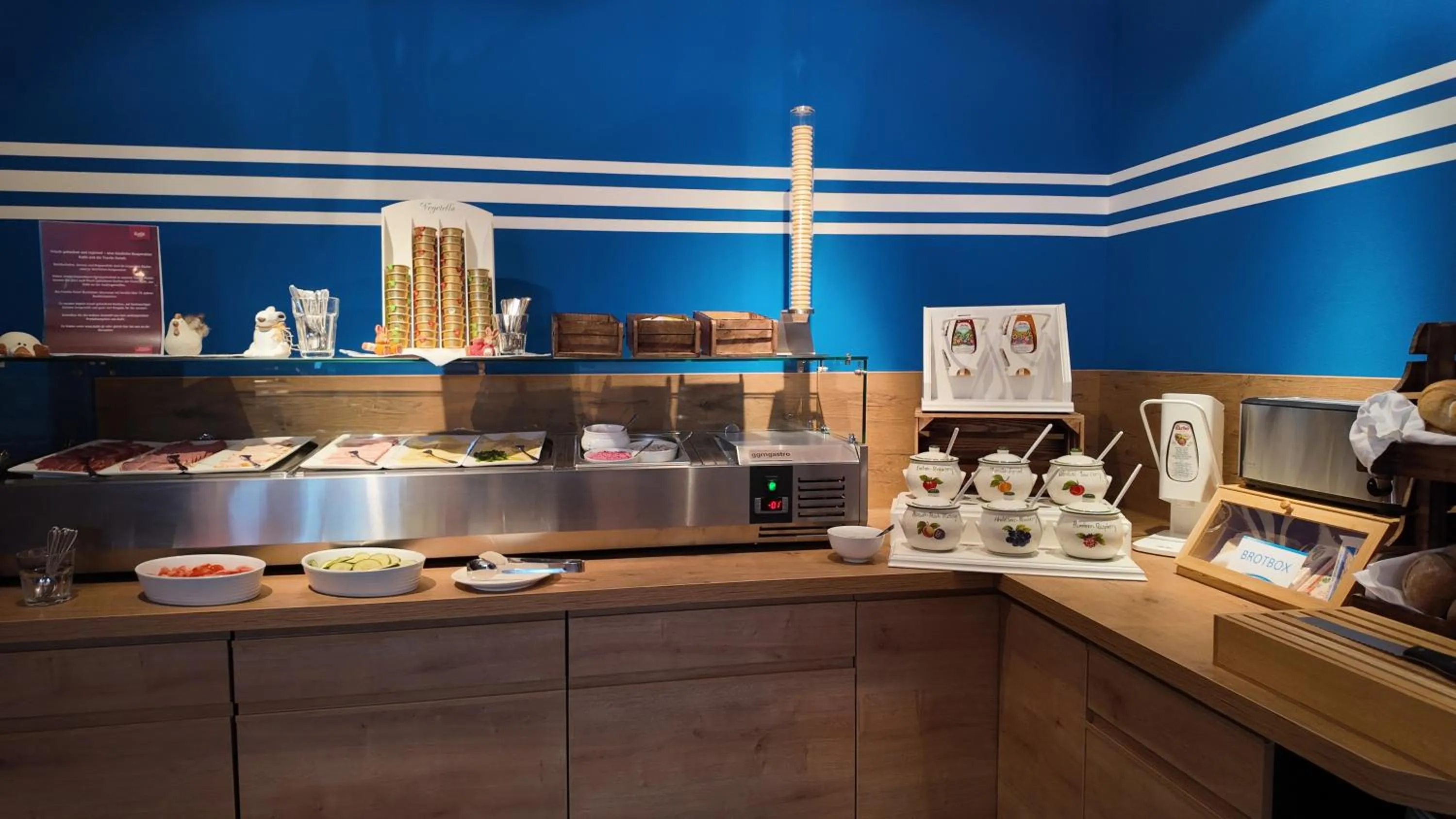 Breakfast in Inselhotel kleiner Bodden