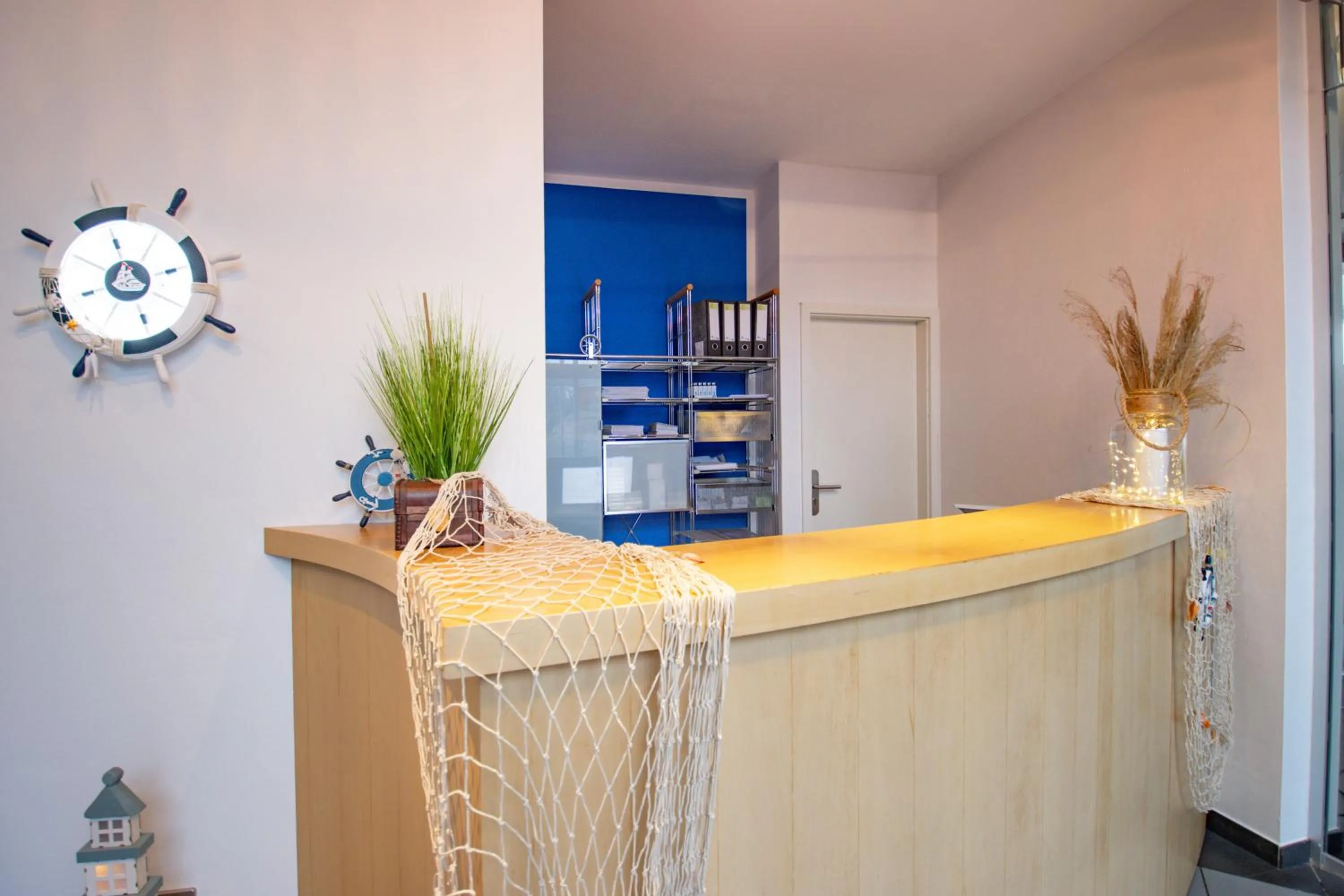 Lobby or reception in Inselhotel kleiner Bodden