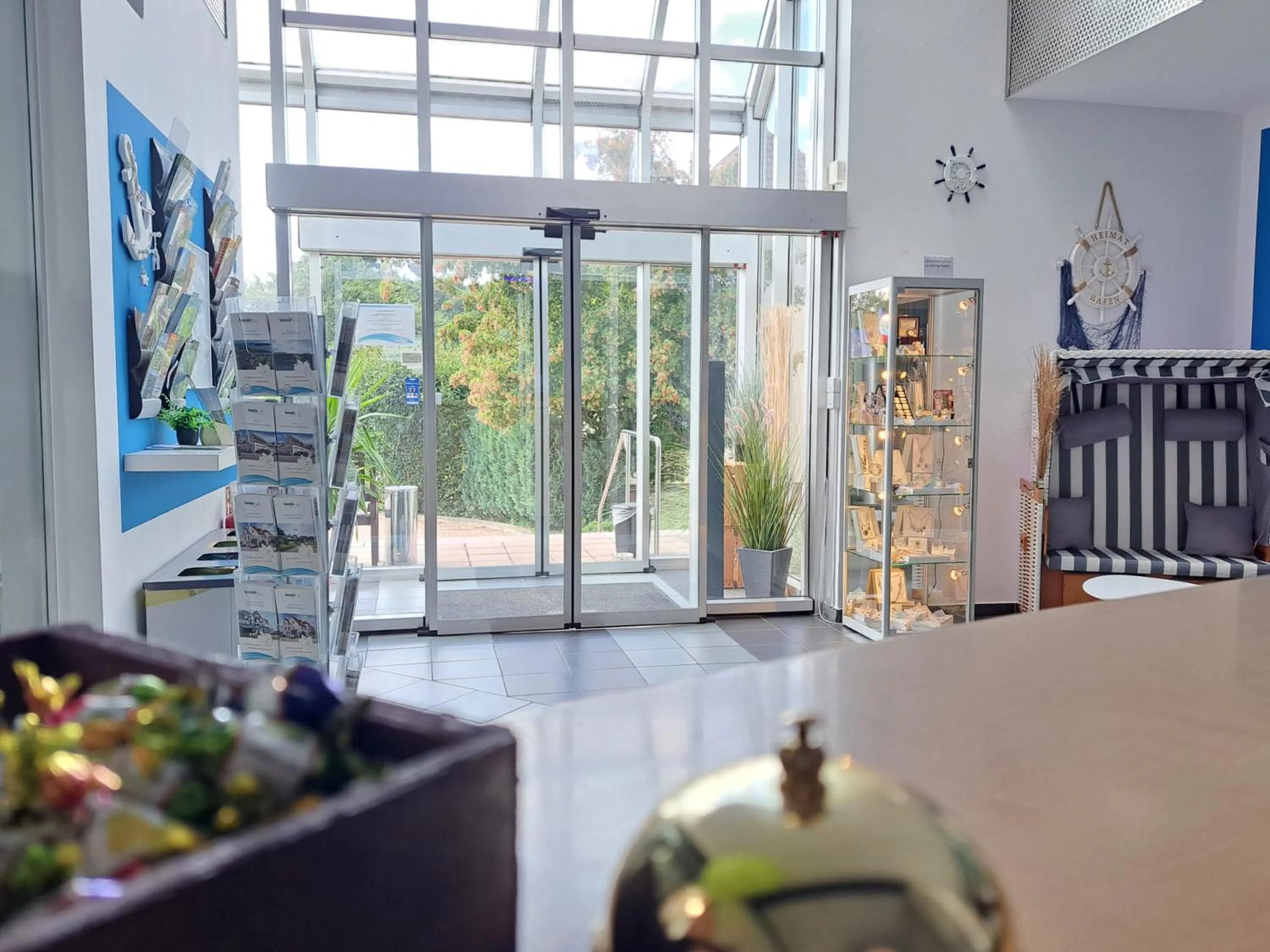 Lobby or reception in Inselhotel kleiner Bodden