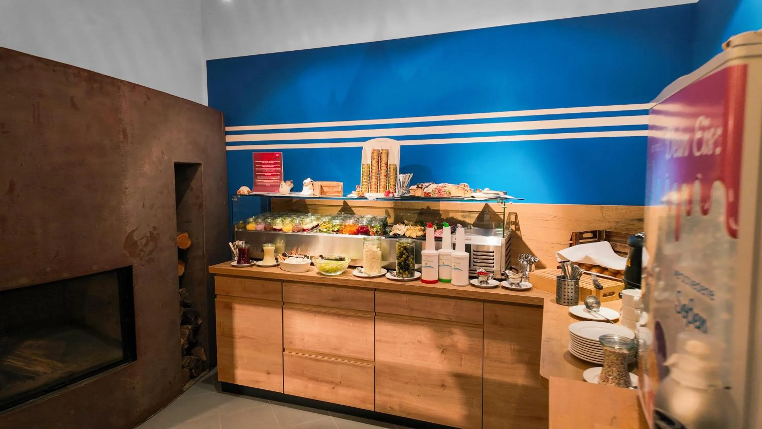 Buffet breakfast in Inselhotel kleiner Bodden