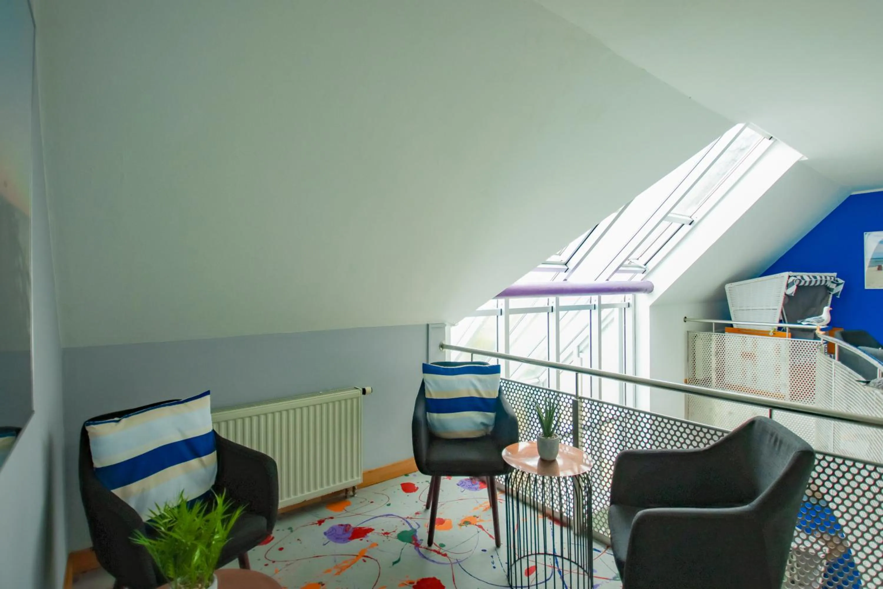 Seating area in Inselhotel kleiner Bodden