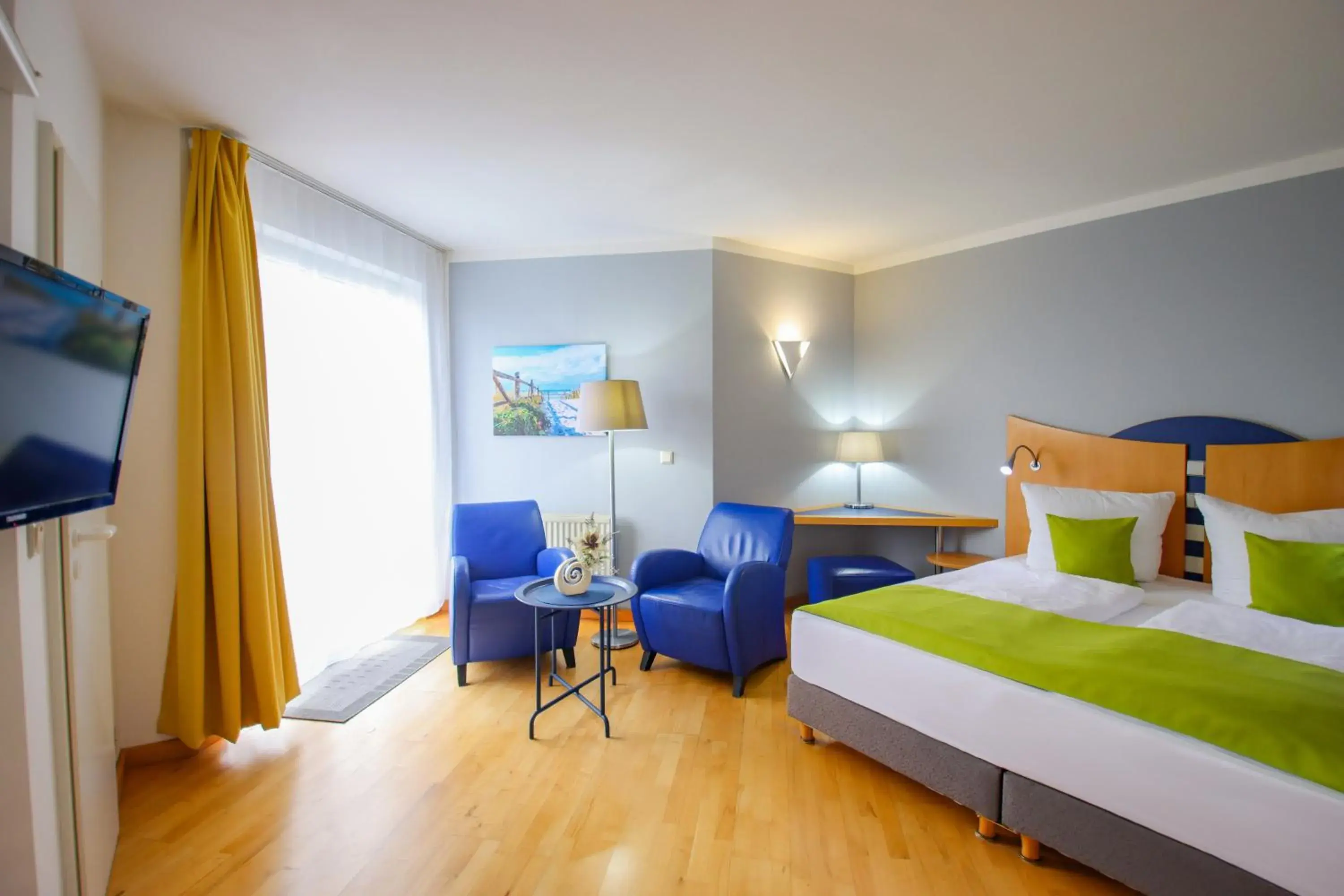 Double Room with Balcony in Inselhotel kleiner Bodden Double Room with Balcony in Inselhotel kleiner Bodden