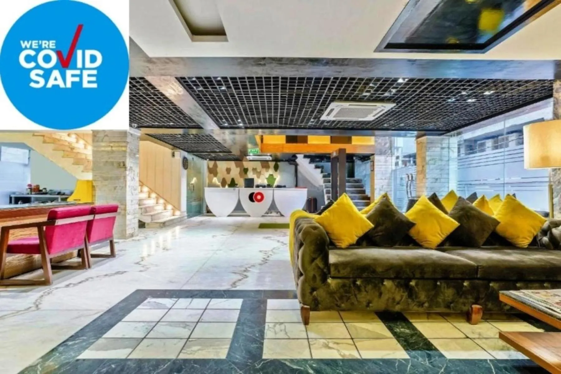 Restaurant/places to eat in Staybook Hotel Nitya Maharani, Free Airport Pickup