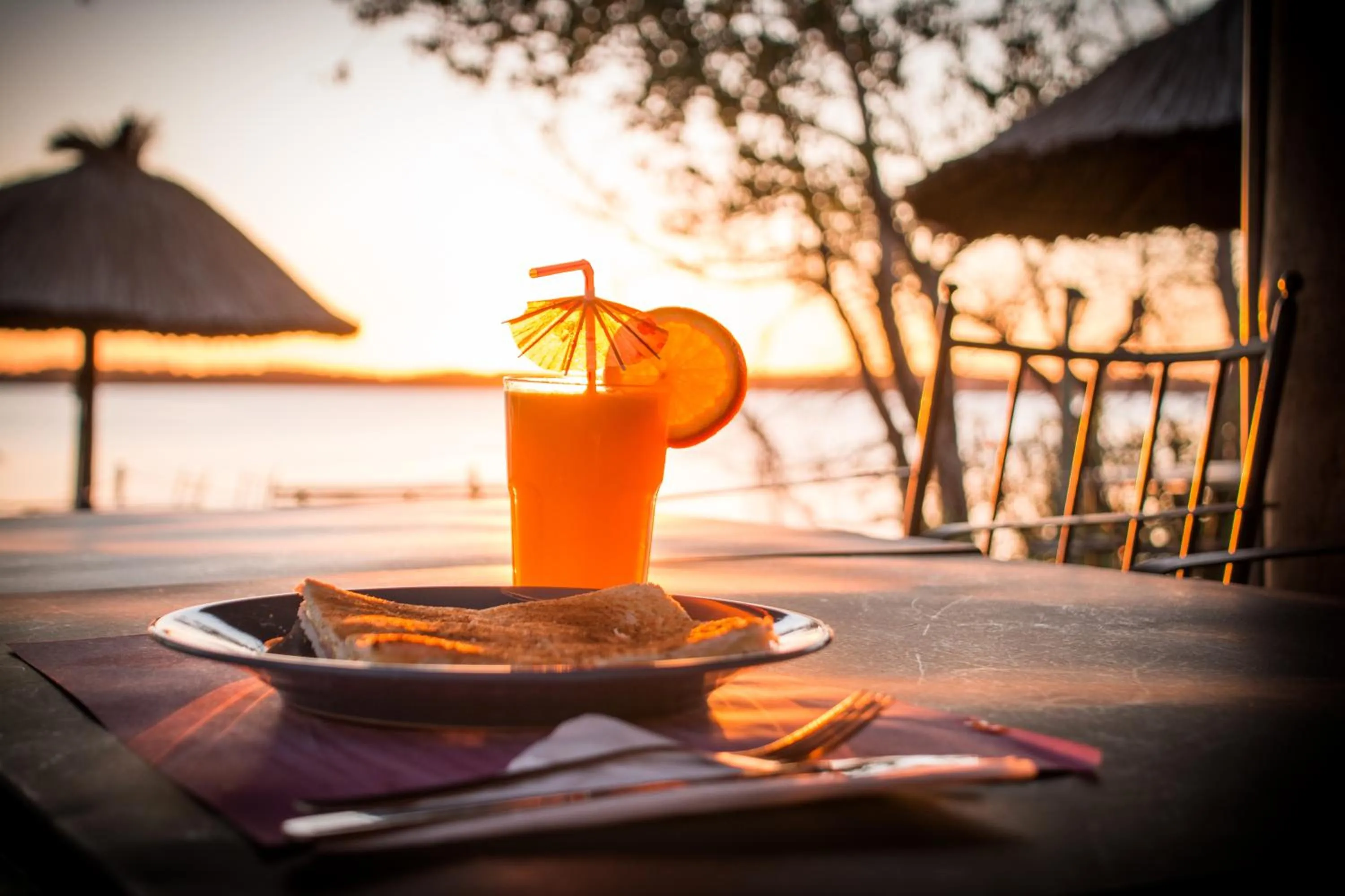 Lake view in Hotel Horacio Quiroga