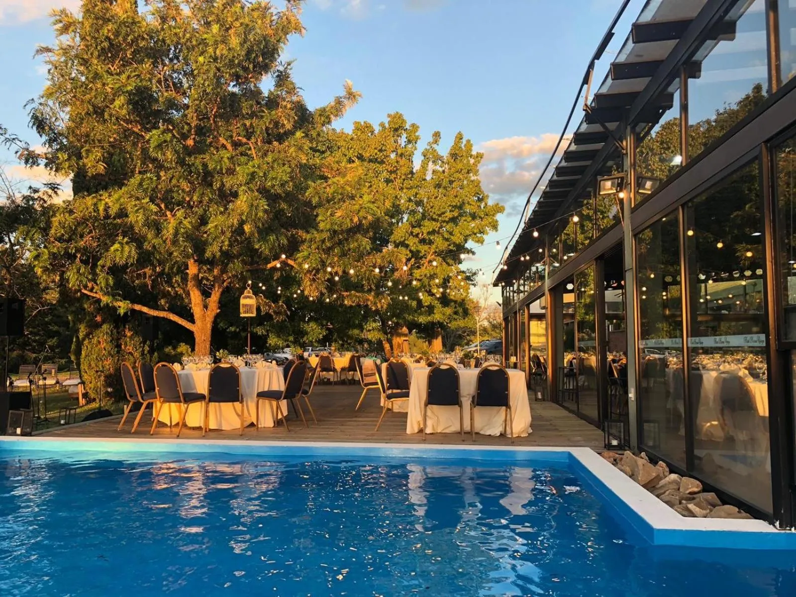 Swimming pool in Hotel Horacio Quiroga