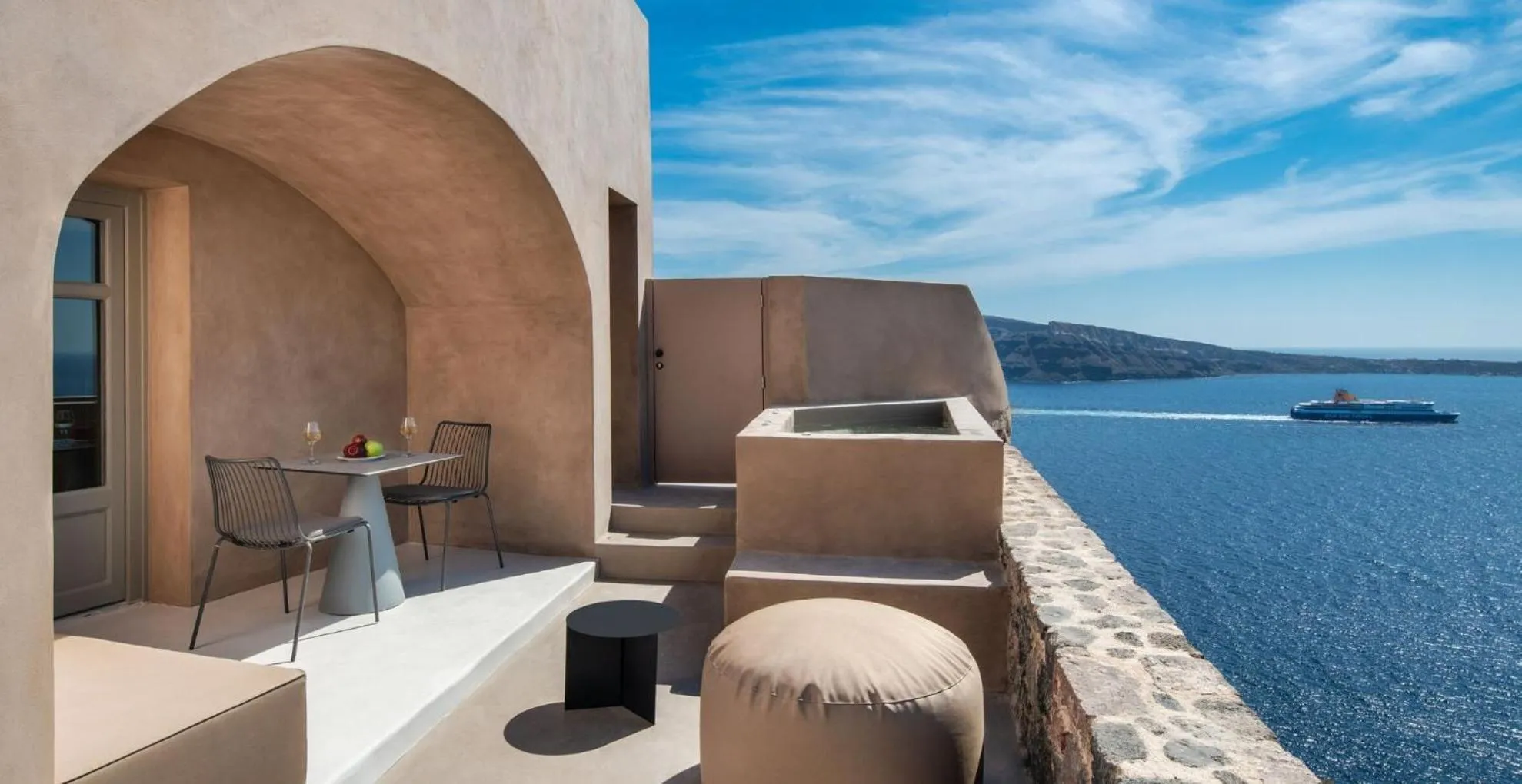 Balcony/Terrace in Old Castle Oia