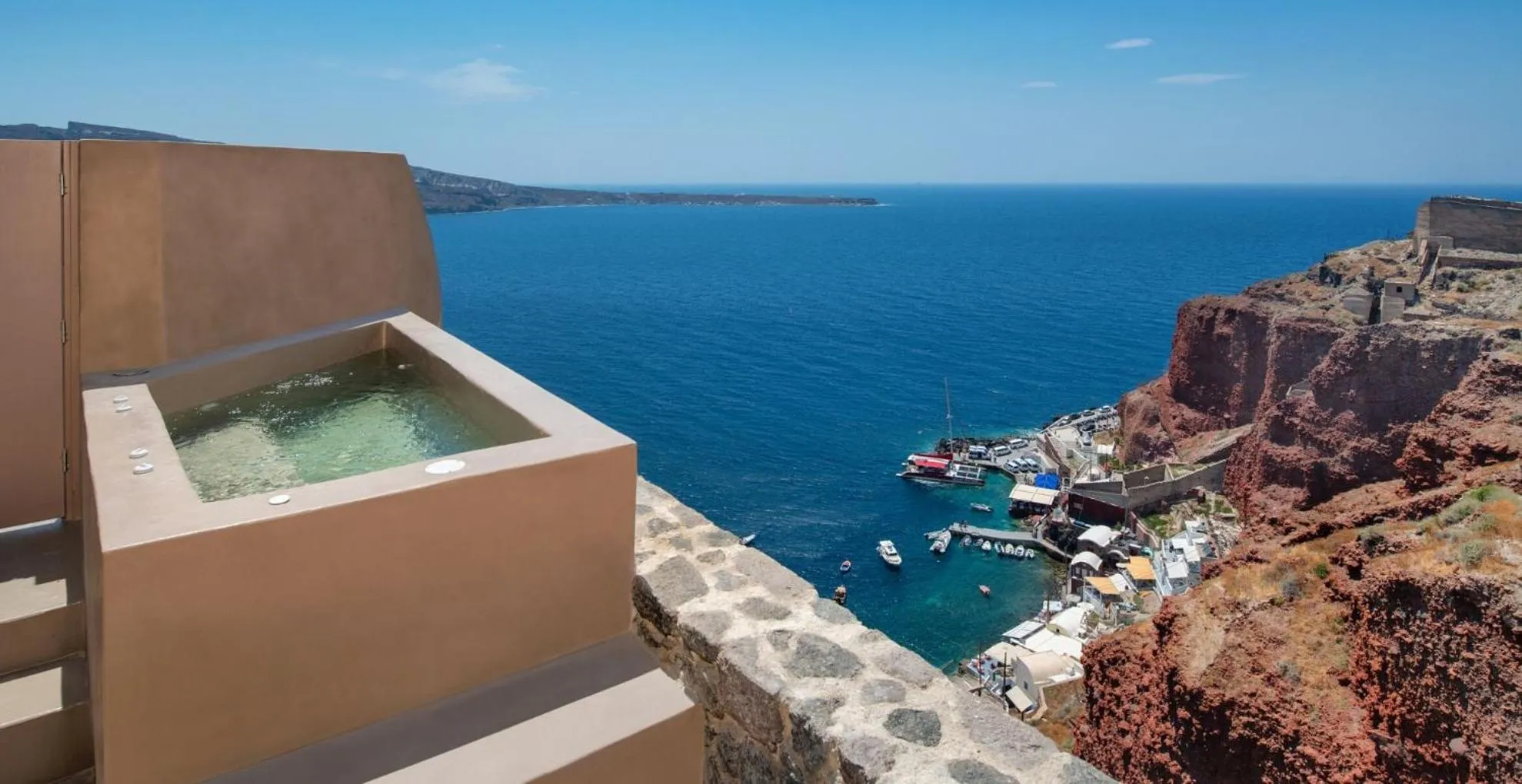 Balcony/Terrace in Old Castle Oia
