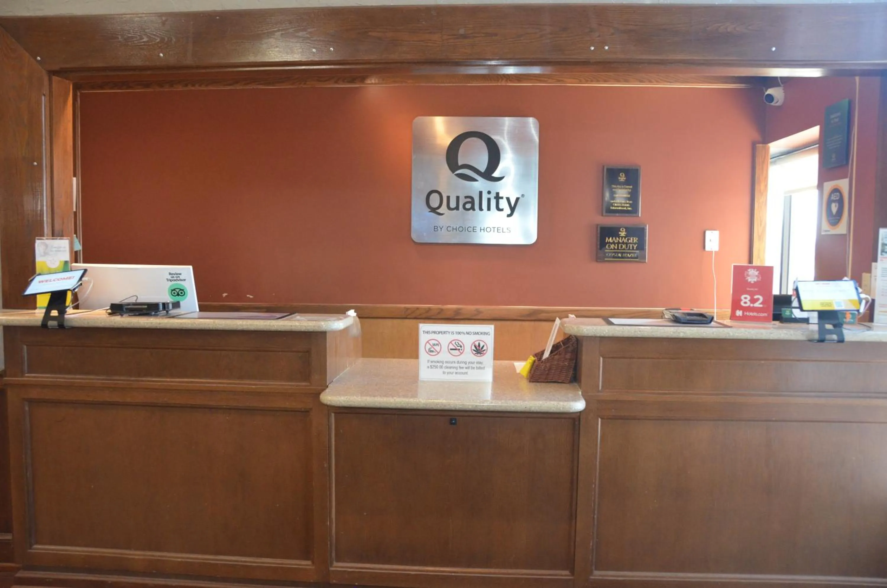 Lobby or reception in Quality Inn Perrysburg - Toledo South