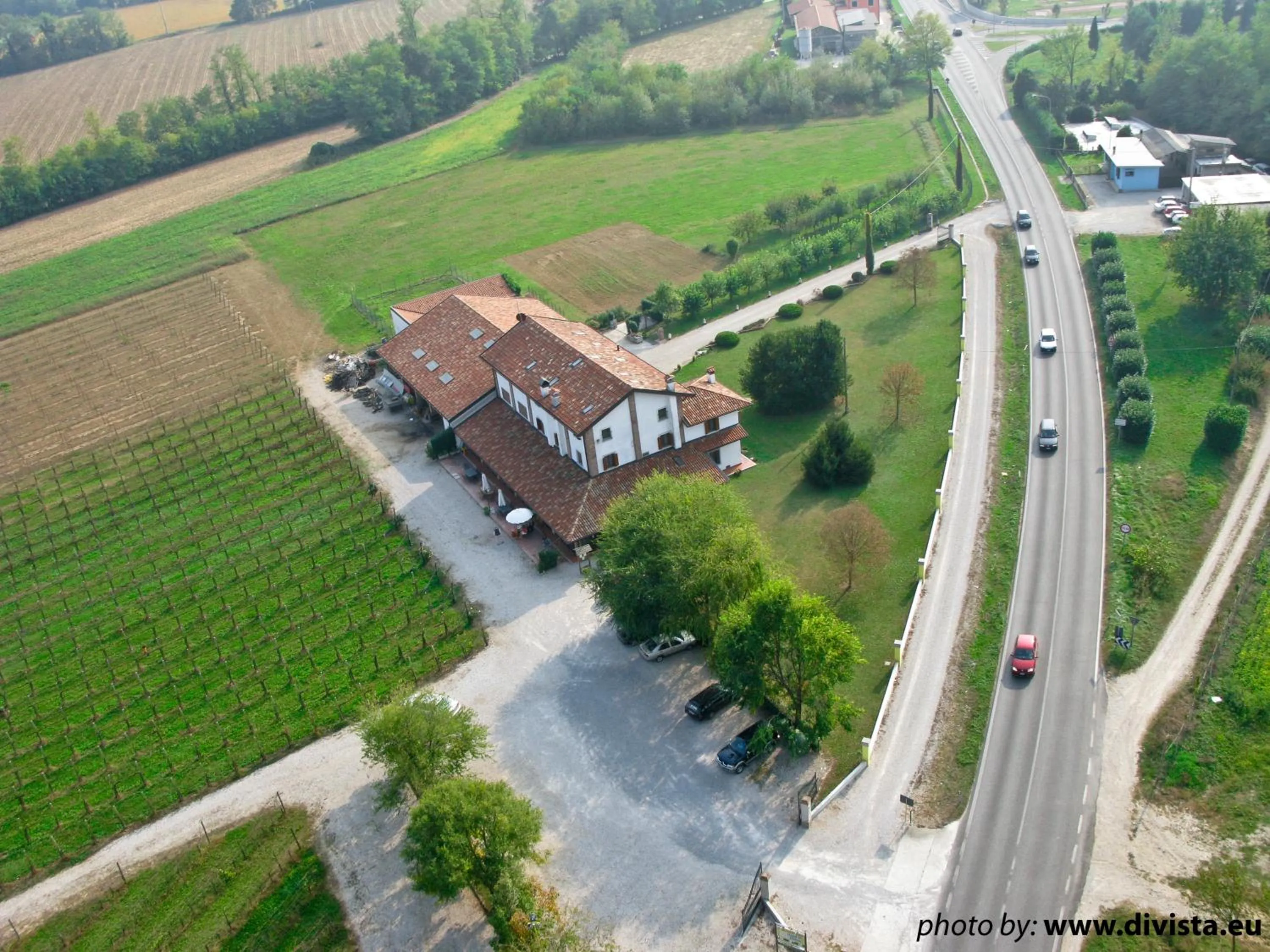 Bird's eye view in Agriturismo Cjasal di Pition