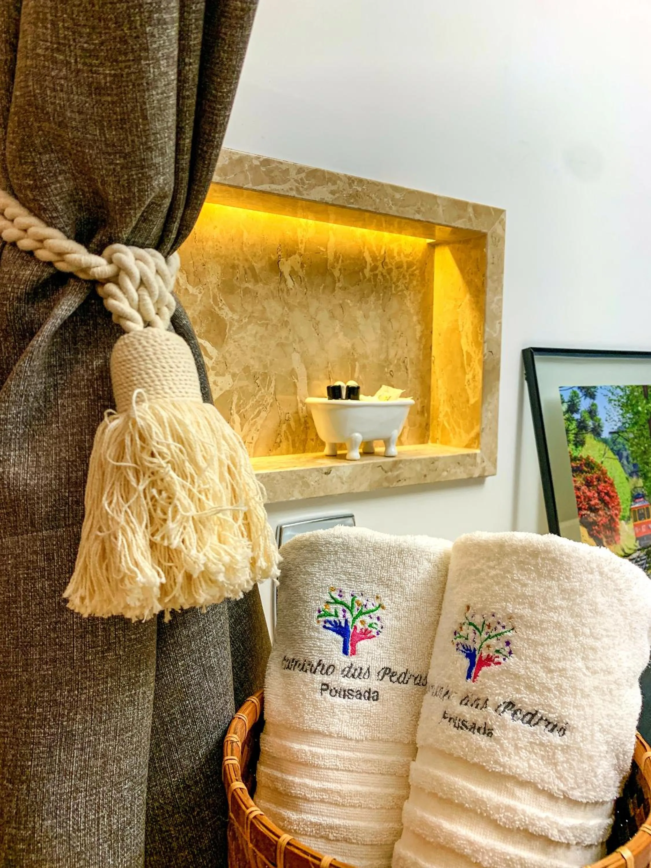 Seating area in Caminho das Pedras Pousada de Charme