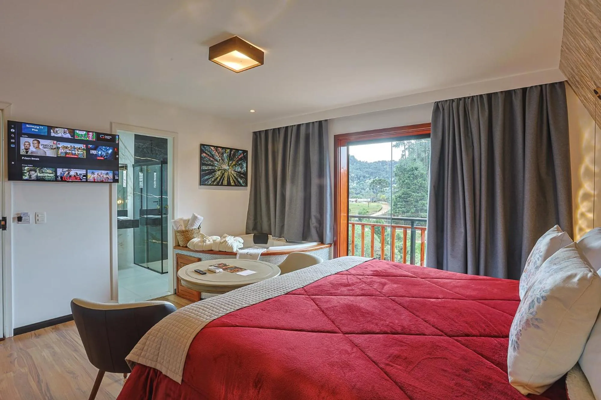 Photo of the whole room, Bed in Caminho das Pedras Pousada de Charme