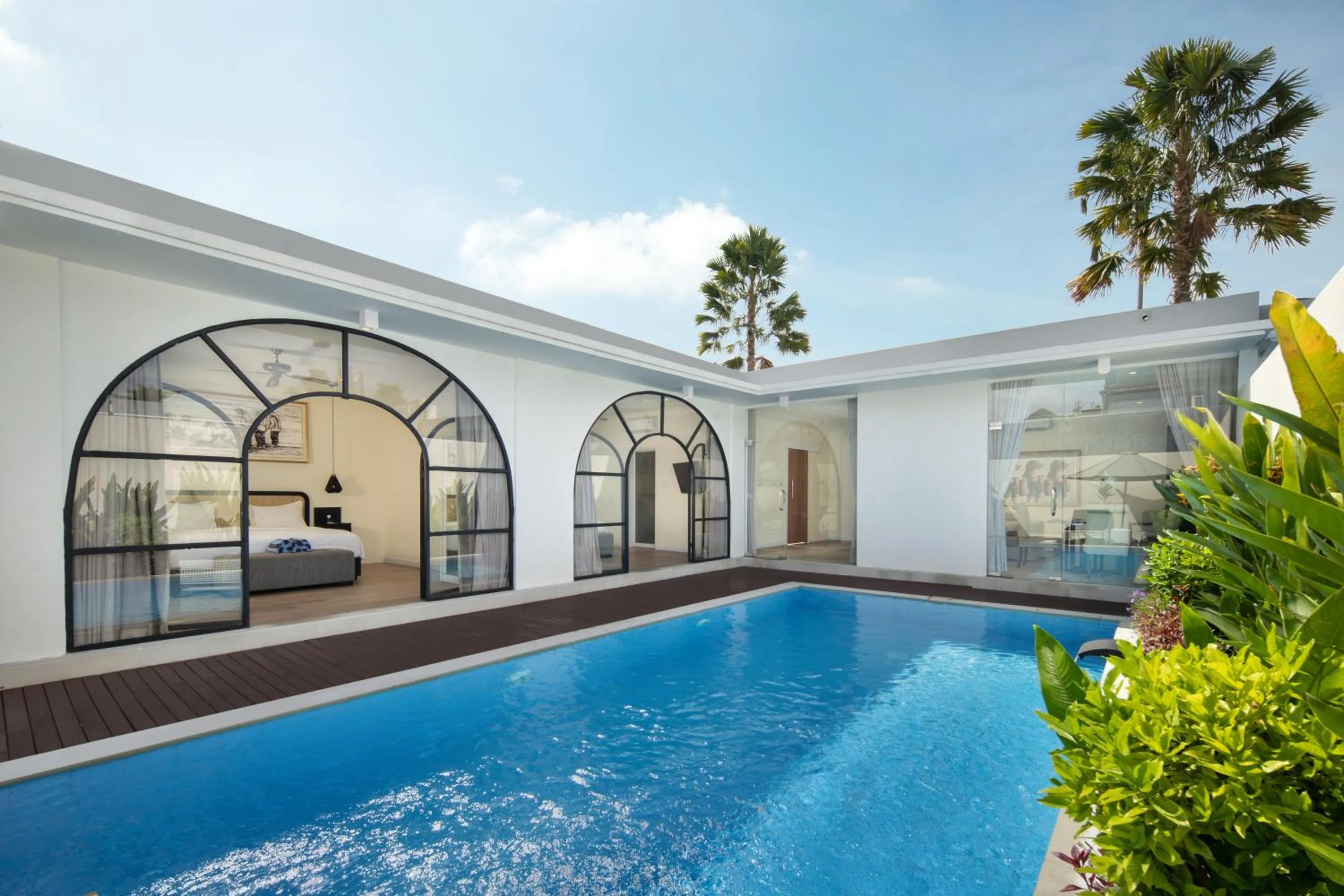 Swimming pool in The Grand Daha Luxury Villas