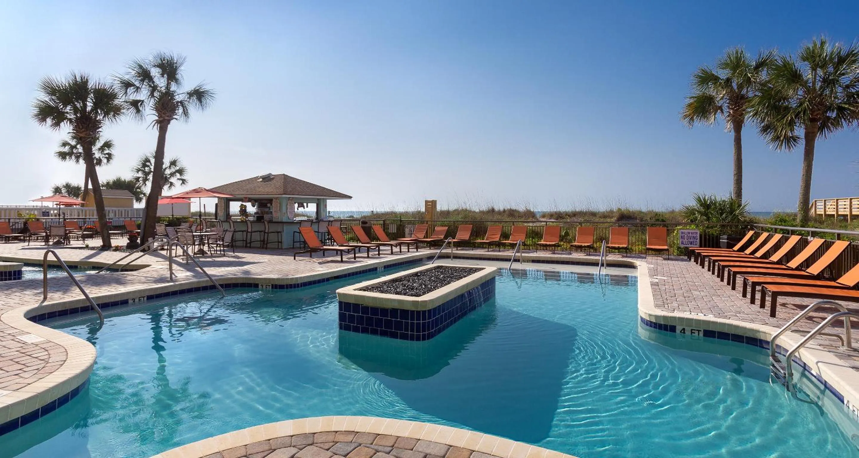 Swimming pool in Best Western Ocean Sands Beach Resort