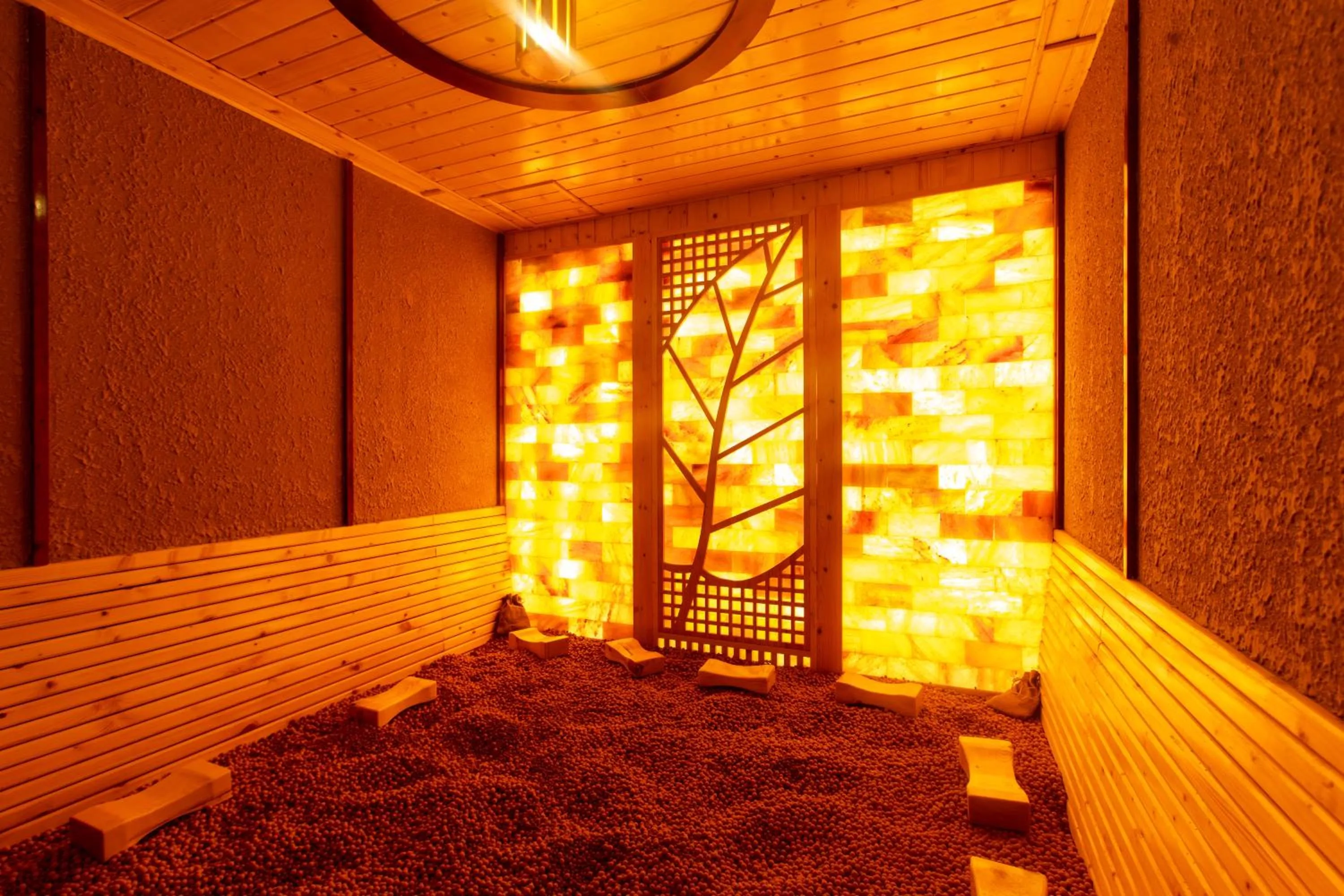 Steam room in Eagle Hotel