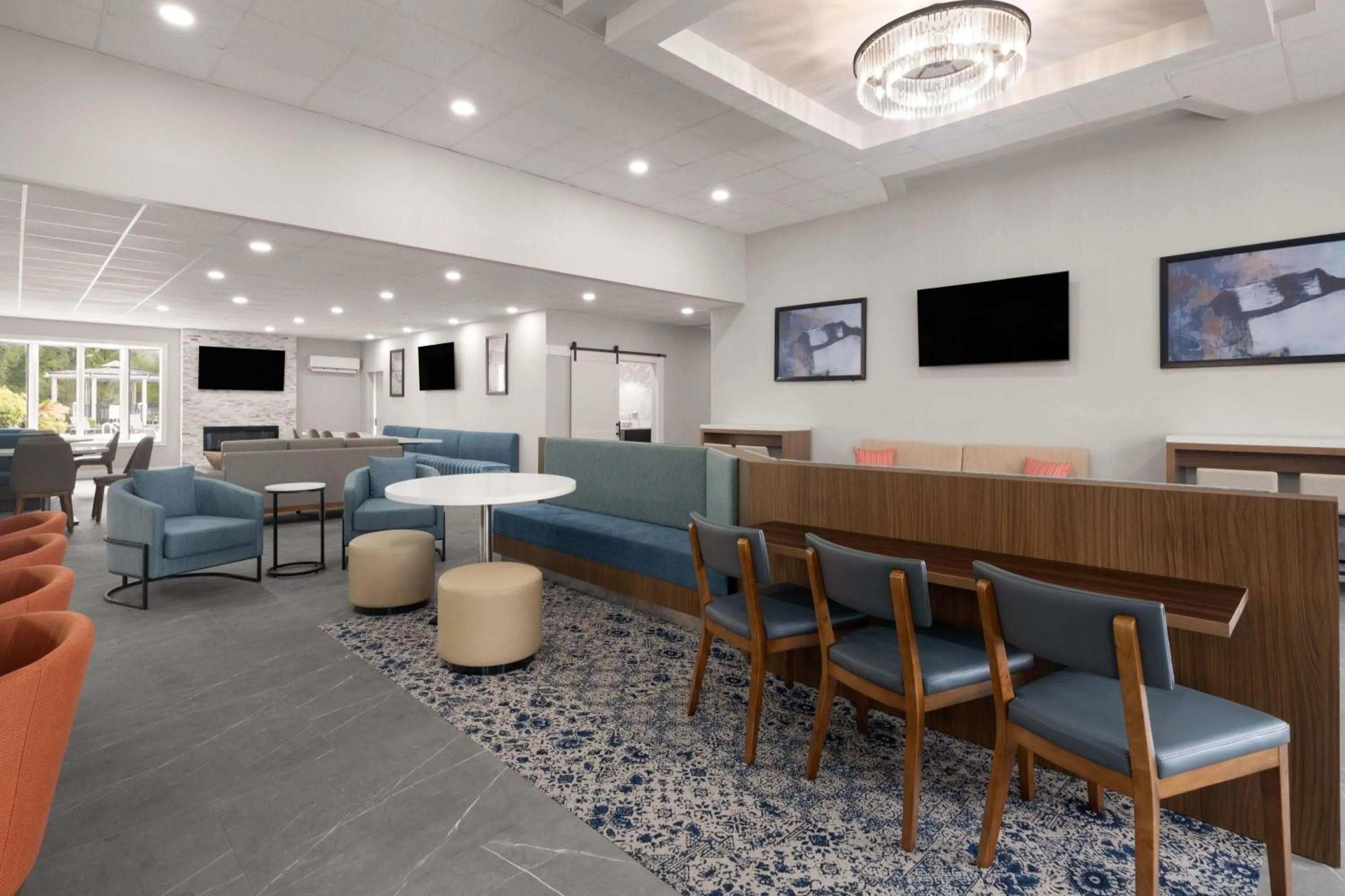 Lobby or reception in La Quinta Inn & Suites by Wyndham Myrtle Beach