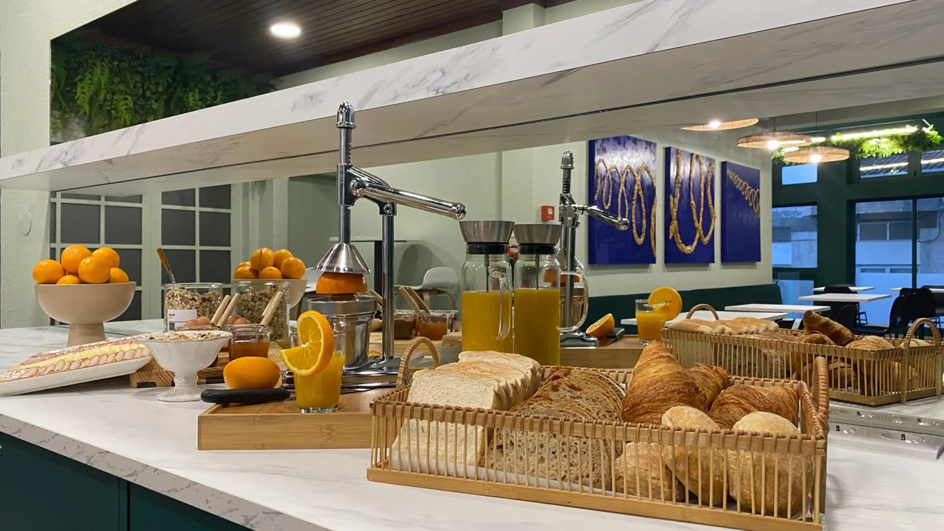 Food close-up in Hotel Santiago Vagos