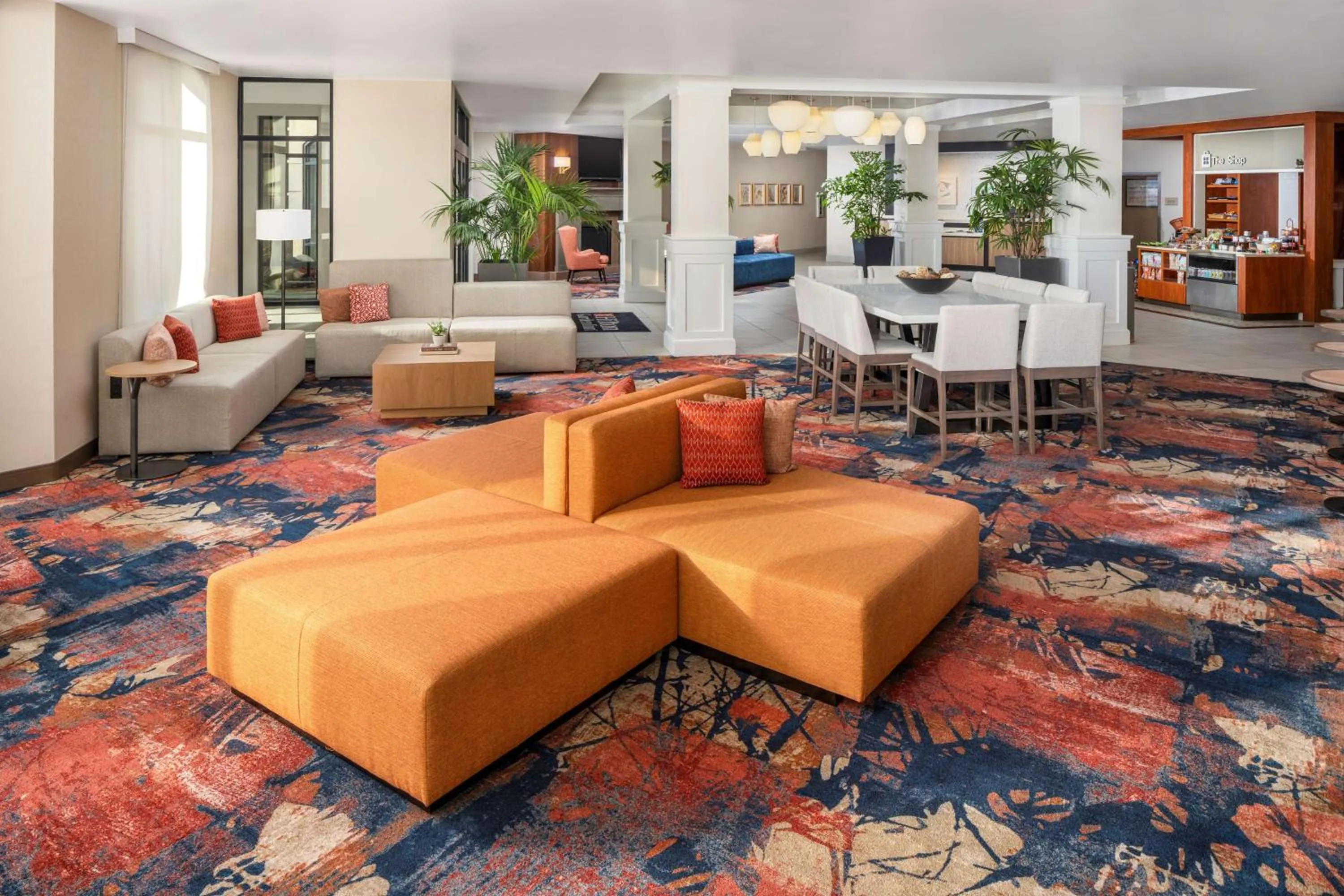 Lobby or reception in Hilton Garden Inn Ogden