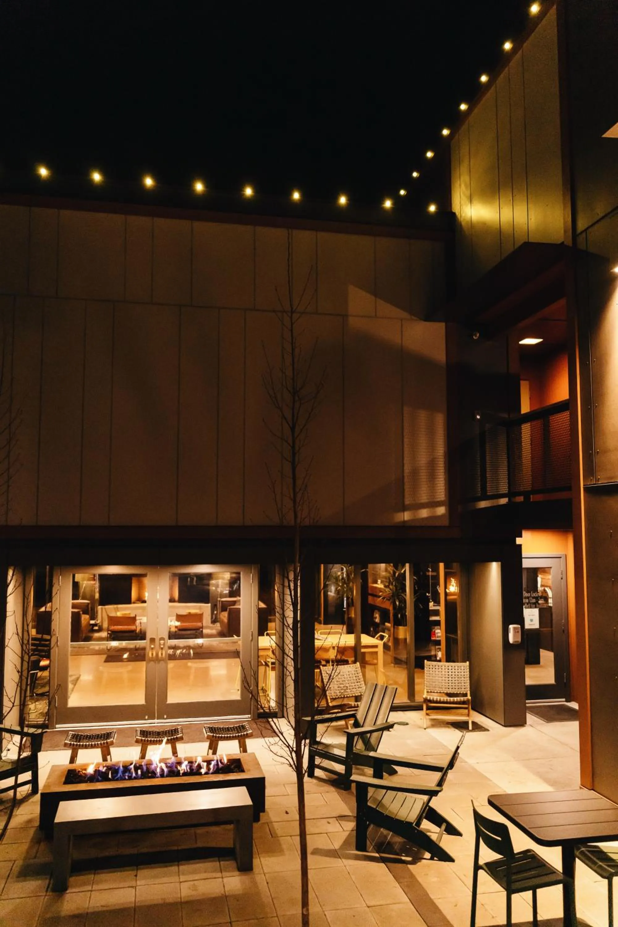 Patio in Waypoint Hotel