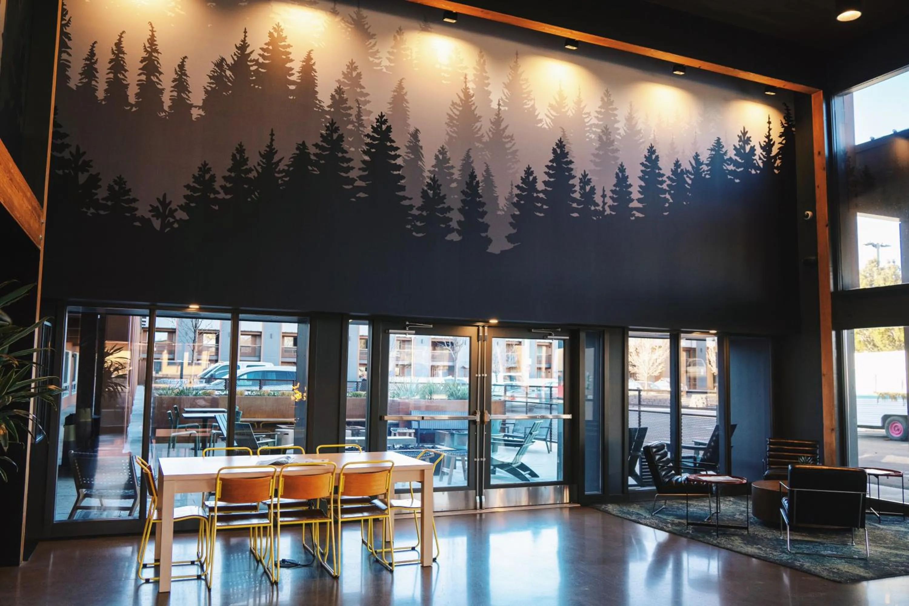 Lobby or reception in Waypoint Hotel