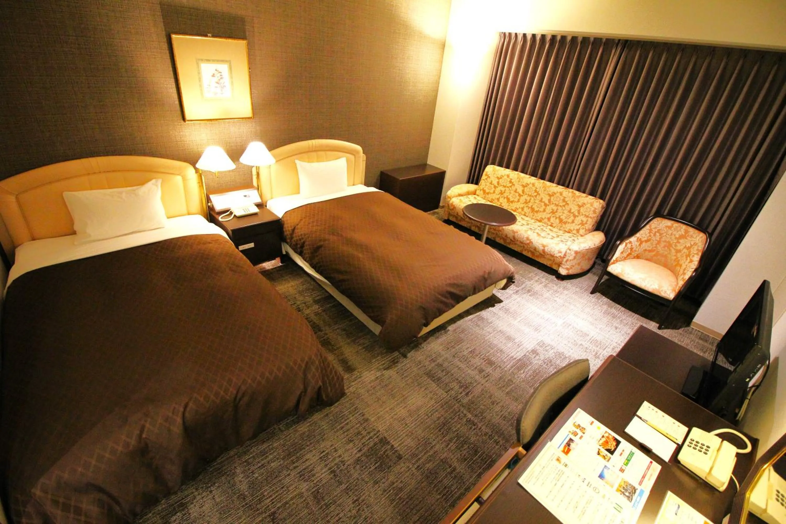 Photo of the whole room, Bed in Rembrandt Hotel Oita
