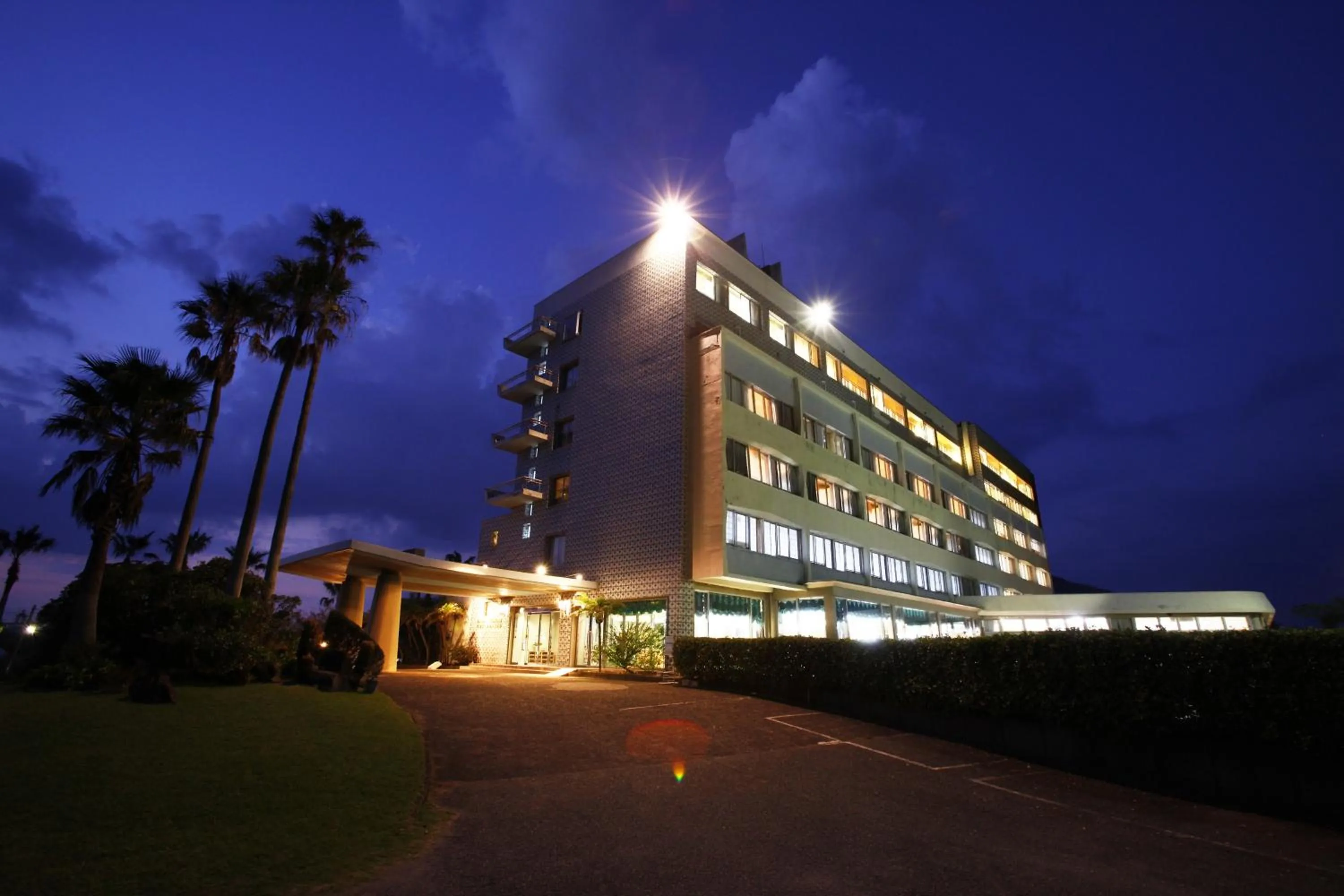Facade/entrance in Ibusuki Seaside Hotel