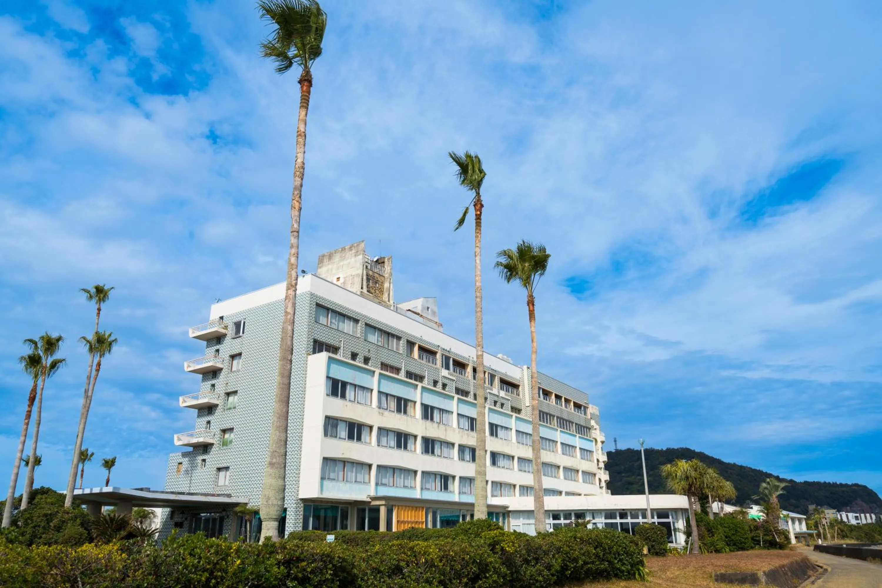 Property building in Ibusuki Seaside Hotel