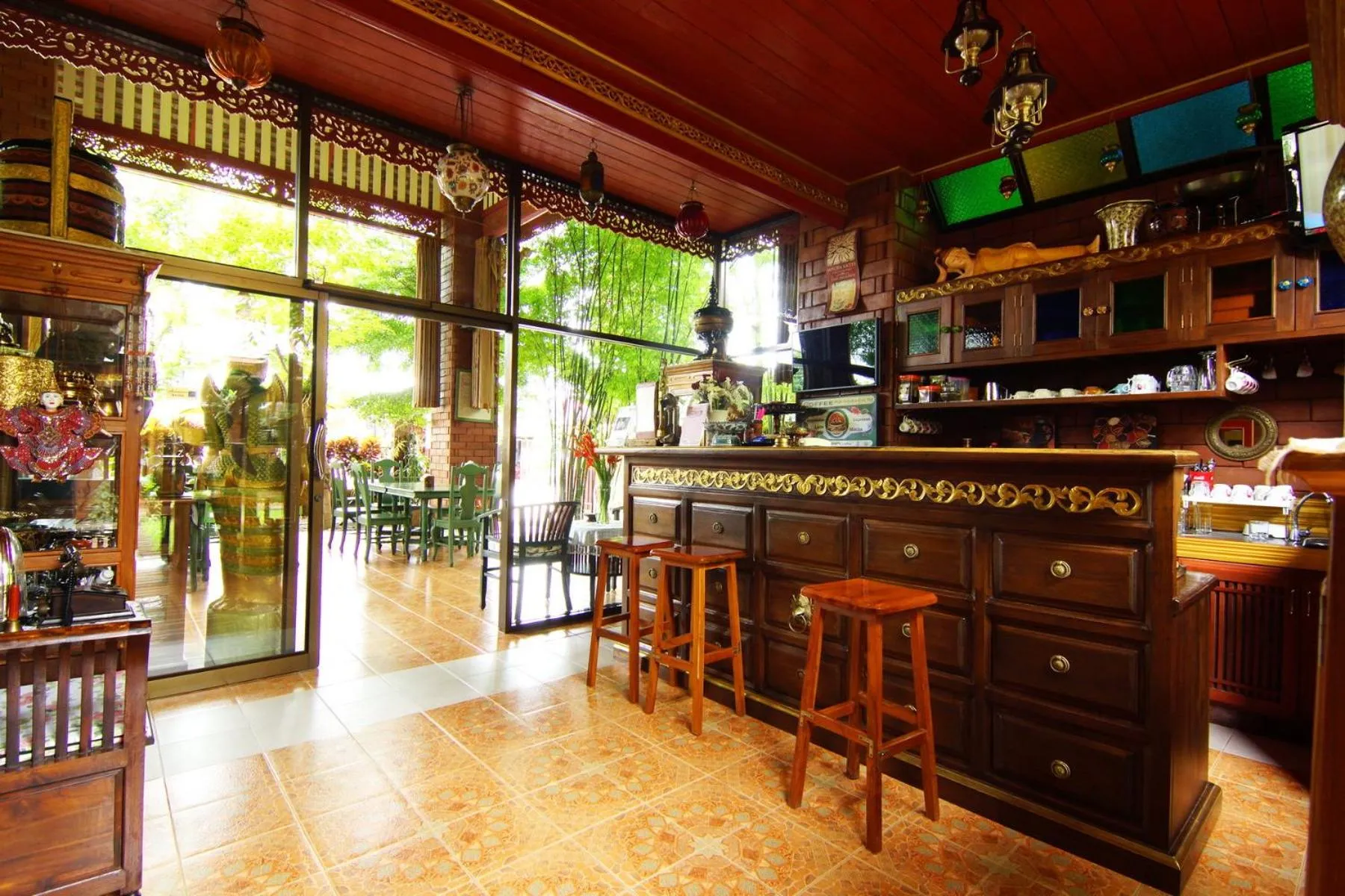 Lobby or reception in Irawadee Resort