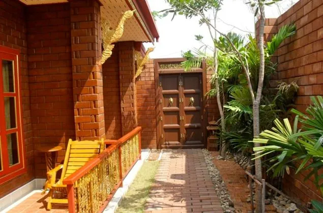 Facade/entrance in Irawadee Resort