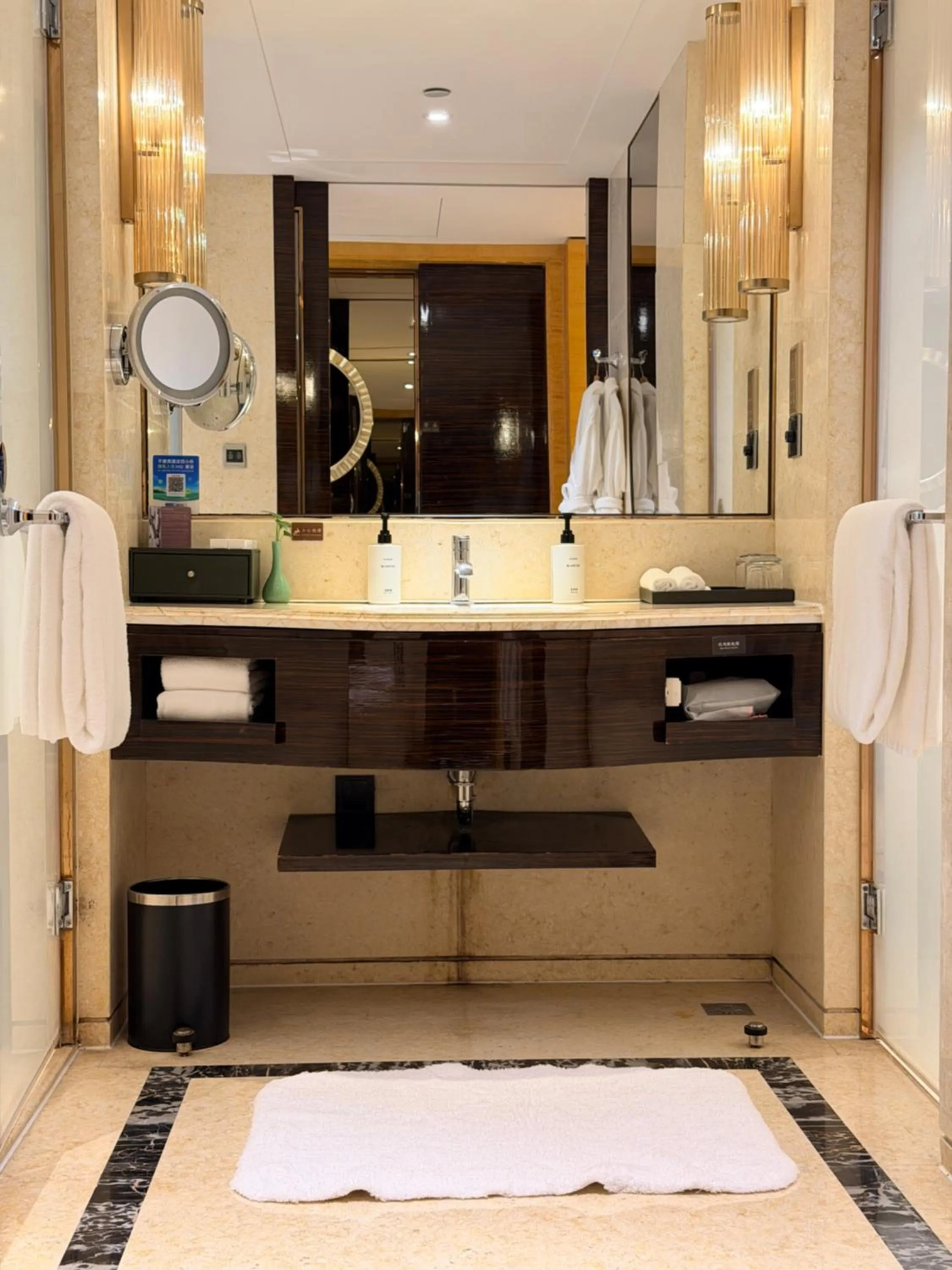 Bathroom in InterContinental Shijiazhuang by IHG