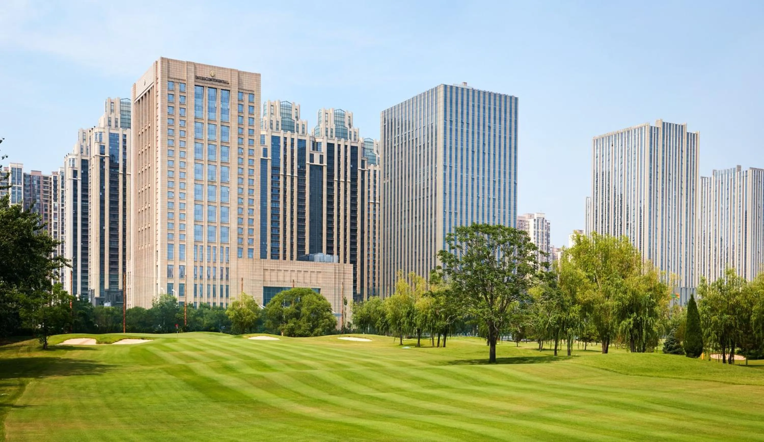 Golfcourse in InterContinental Shijiazhuang by IHG